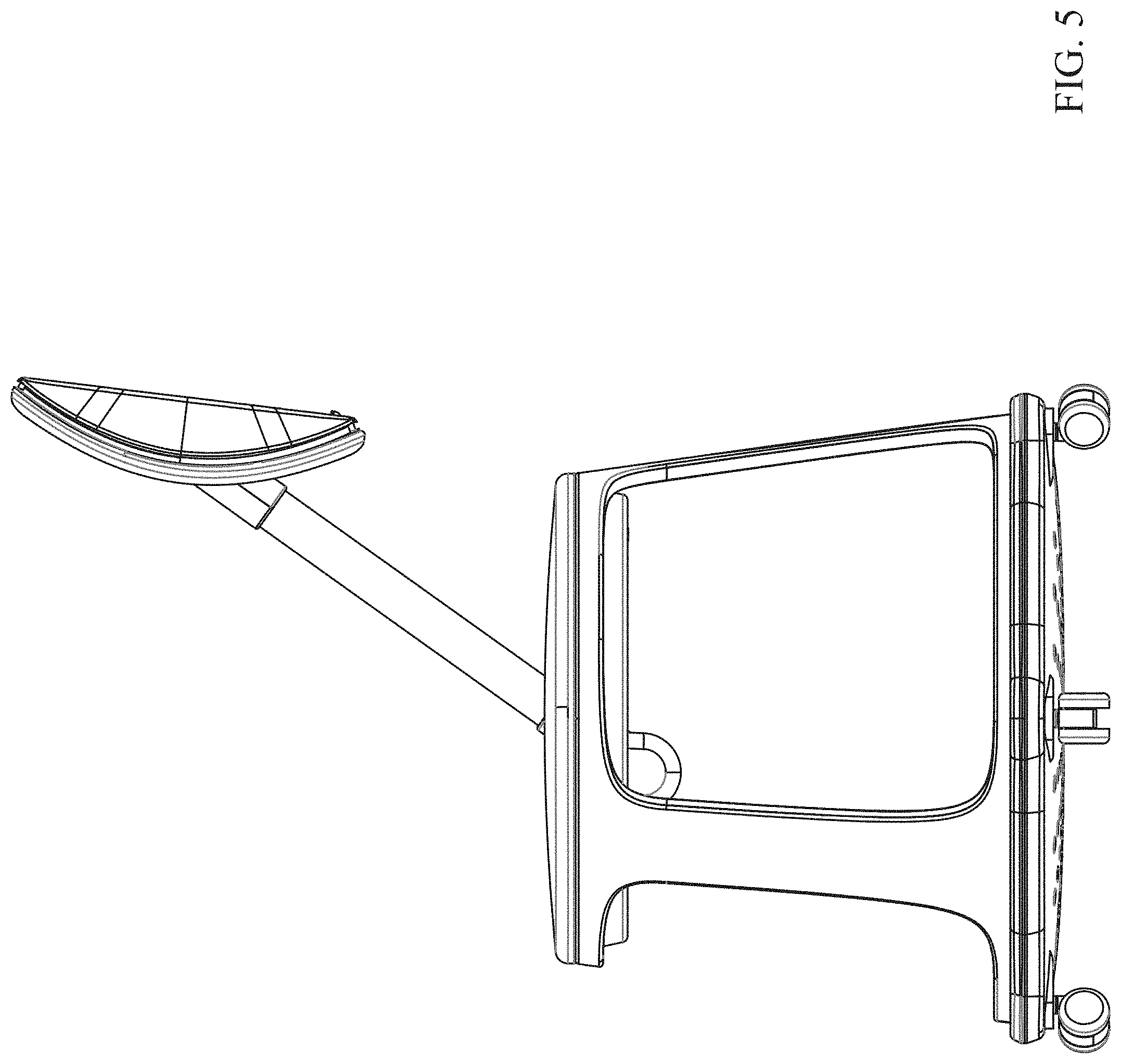 Patent USD1000848 Figure 5 – Adjustable seating device
