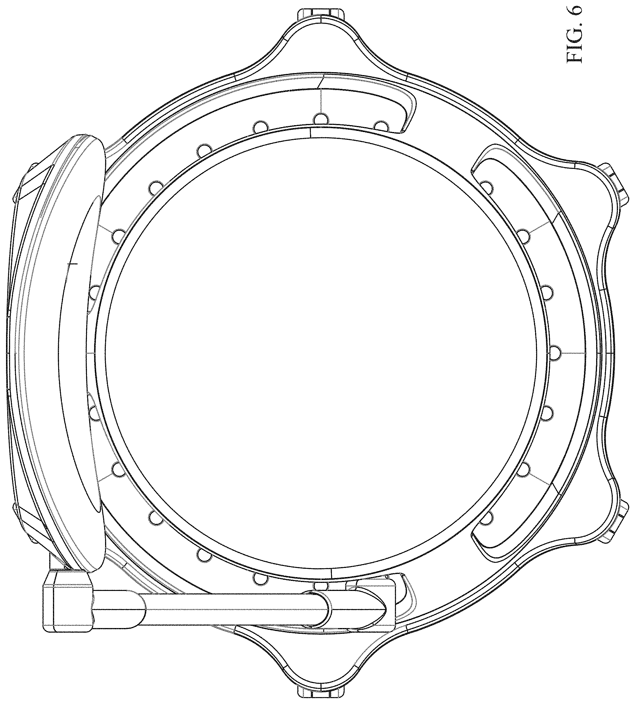 Patent USD1000848 Figure 6 – Adjustable seating device