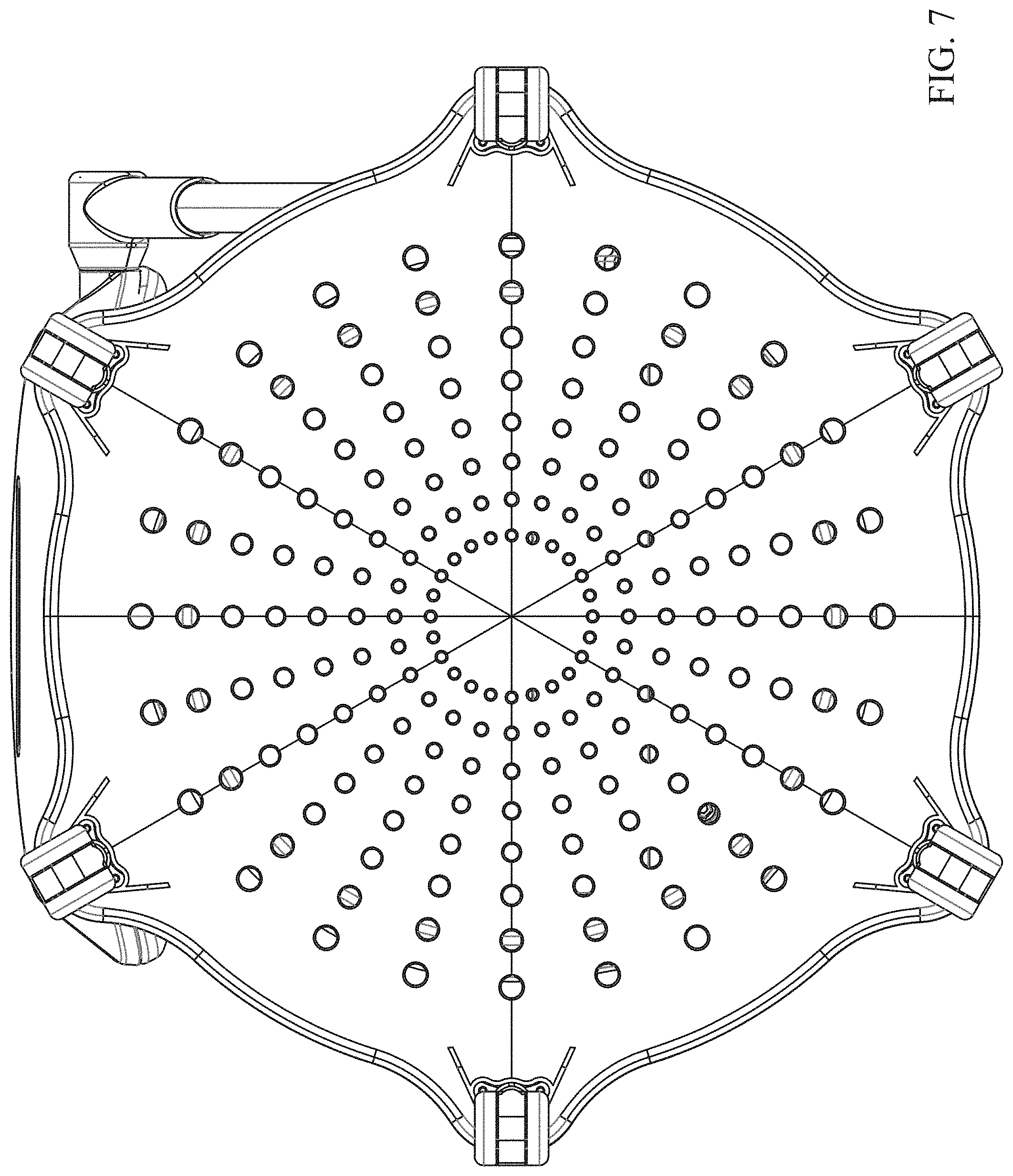 Patent USD1000848 Figure 7 – Adjustable seating device