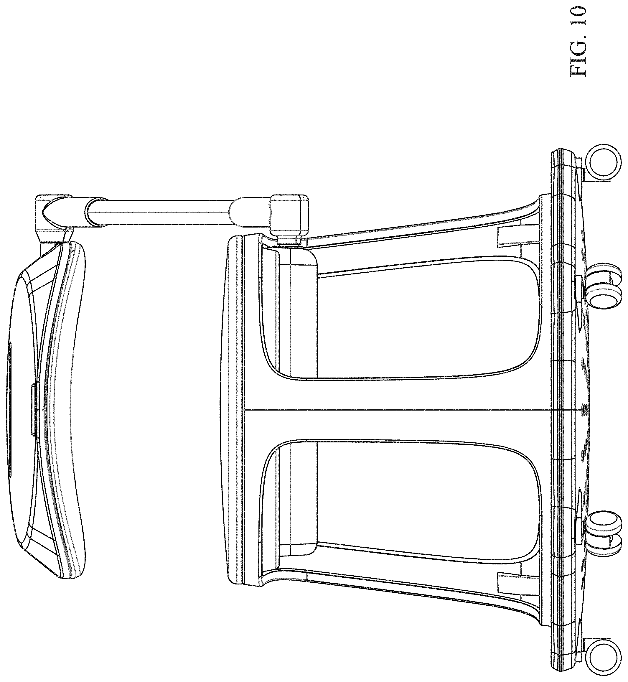 Patent USD1000848 Figure 10 – Adjustable seating device