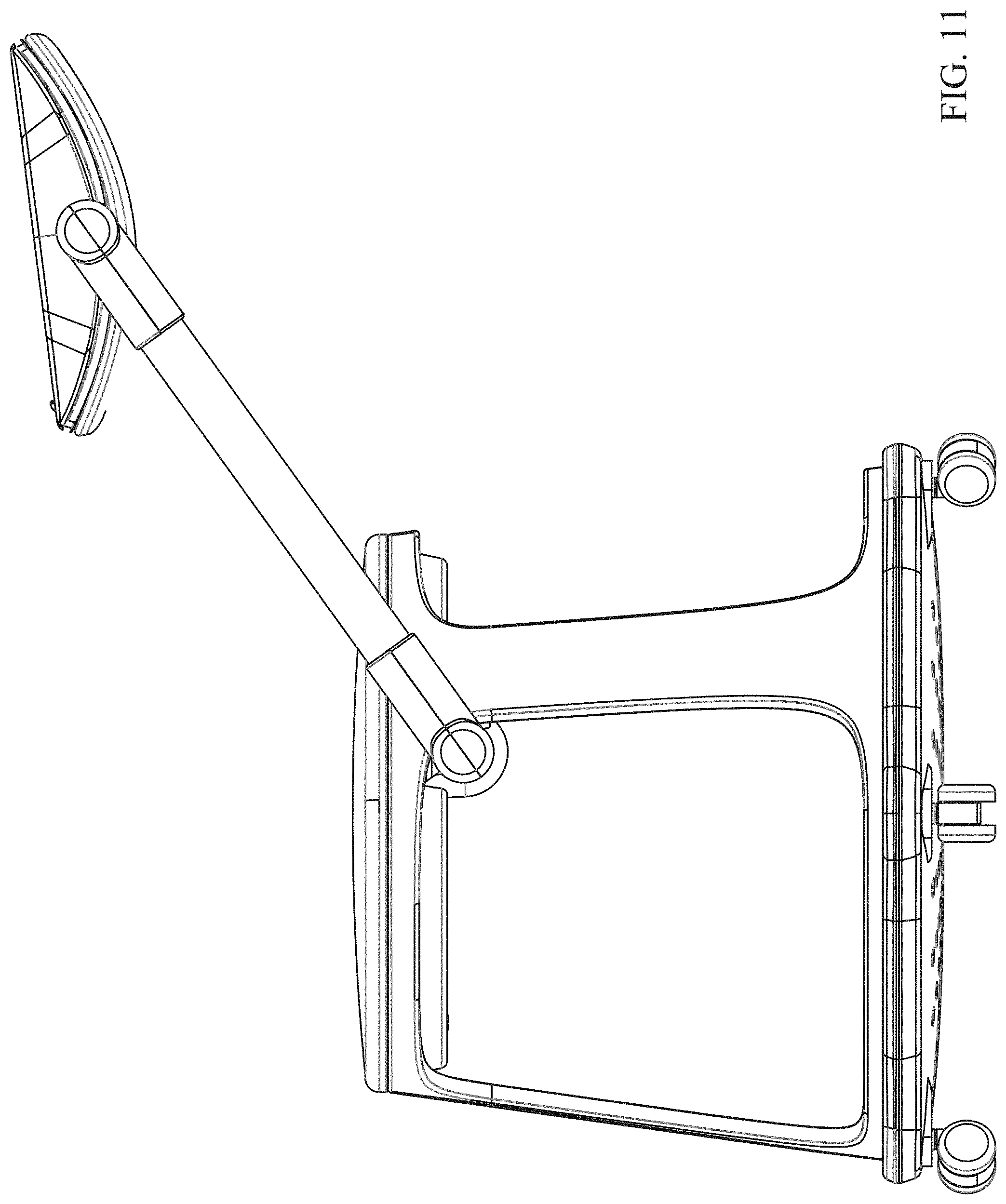 Patent USD1000848 Figure 11 – Adjustable seating device