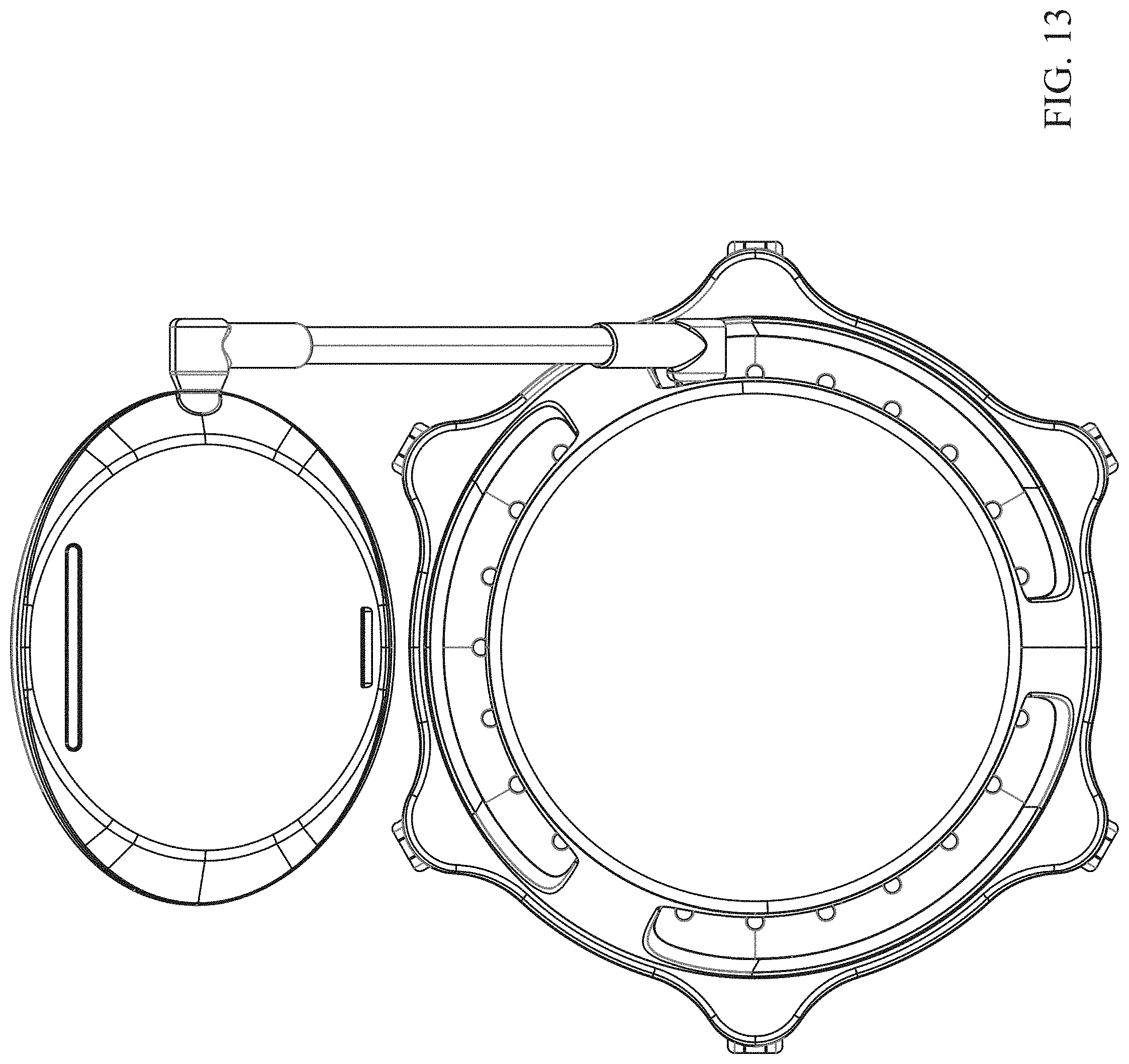 Patent USD1000848 Figure 13 – Adjustable seating device