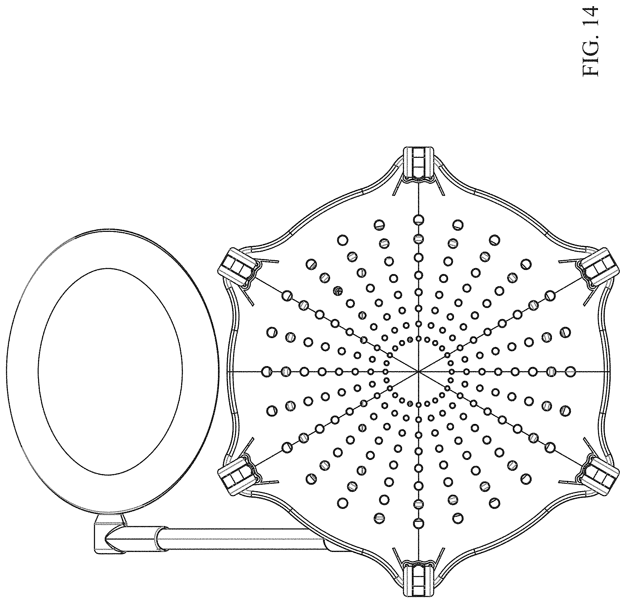 Patent USD1000848 Figure 14 – Adjustable seating device