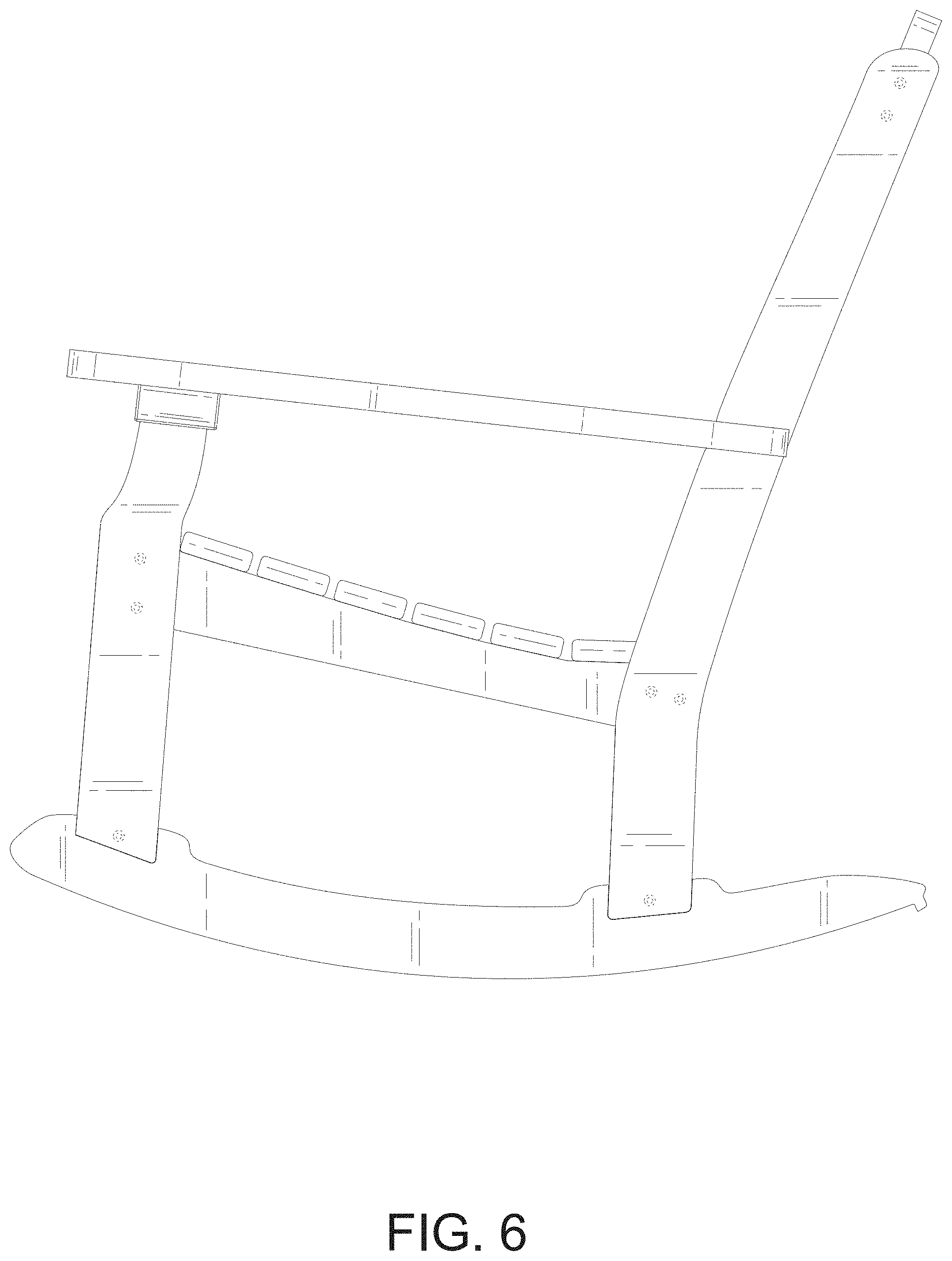 Patent USD1000849 Figure 6 – Chair