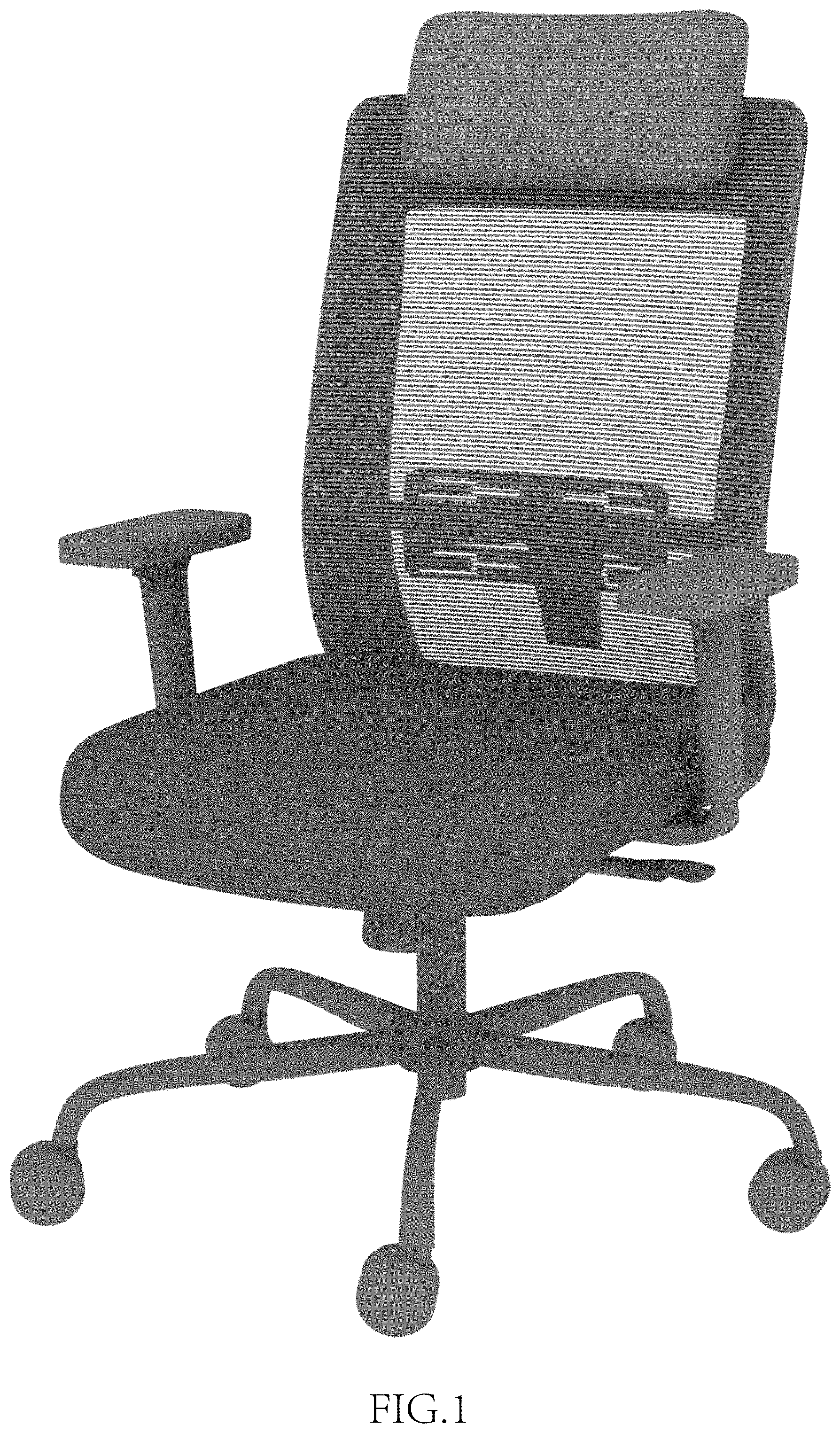 Patent USD1000850 — Office chair — Figure 1