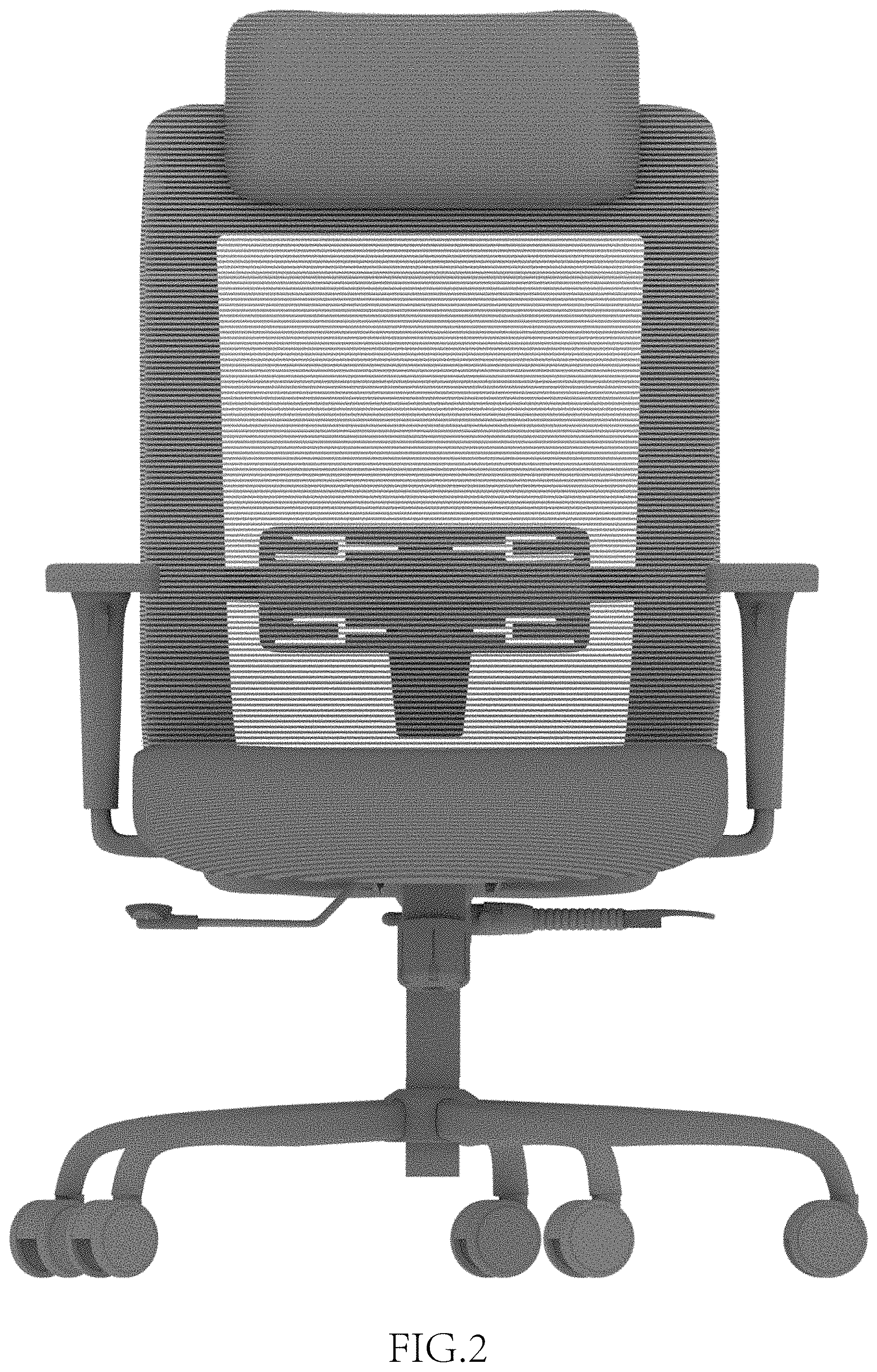 Patent USD1000850 Figure 2 – Office chair