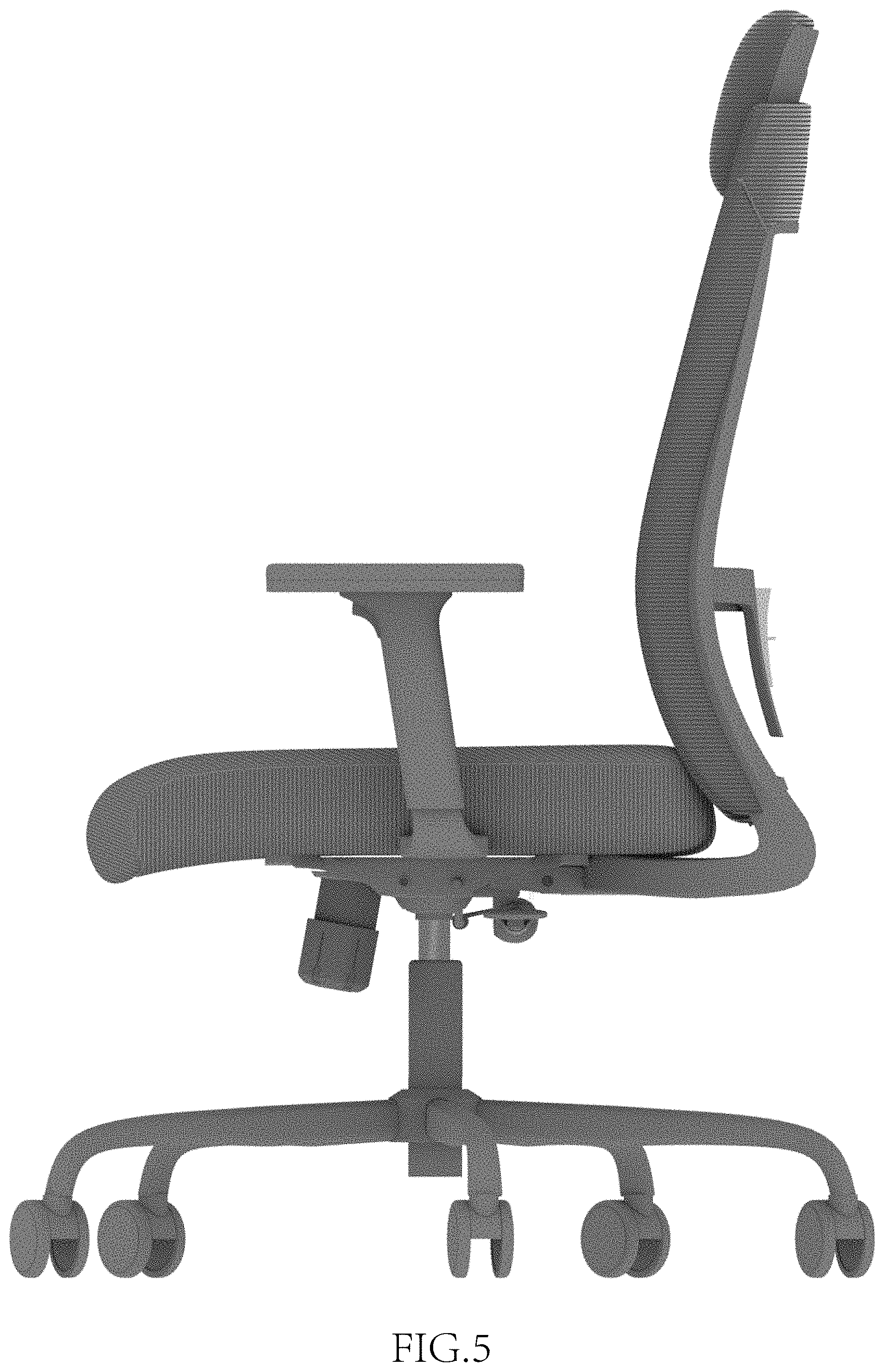 Patent USD1000850 Figure 5 – Office chair