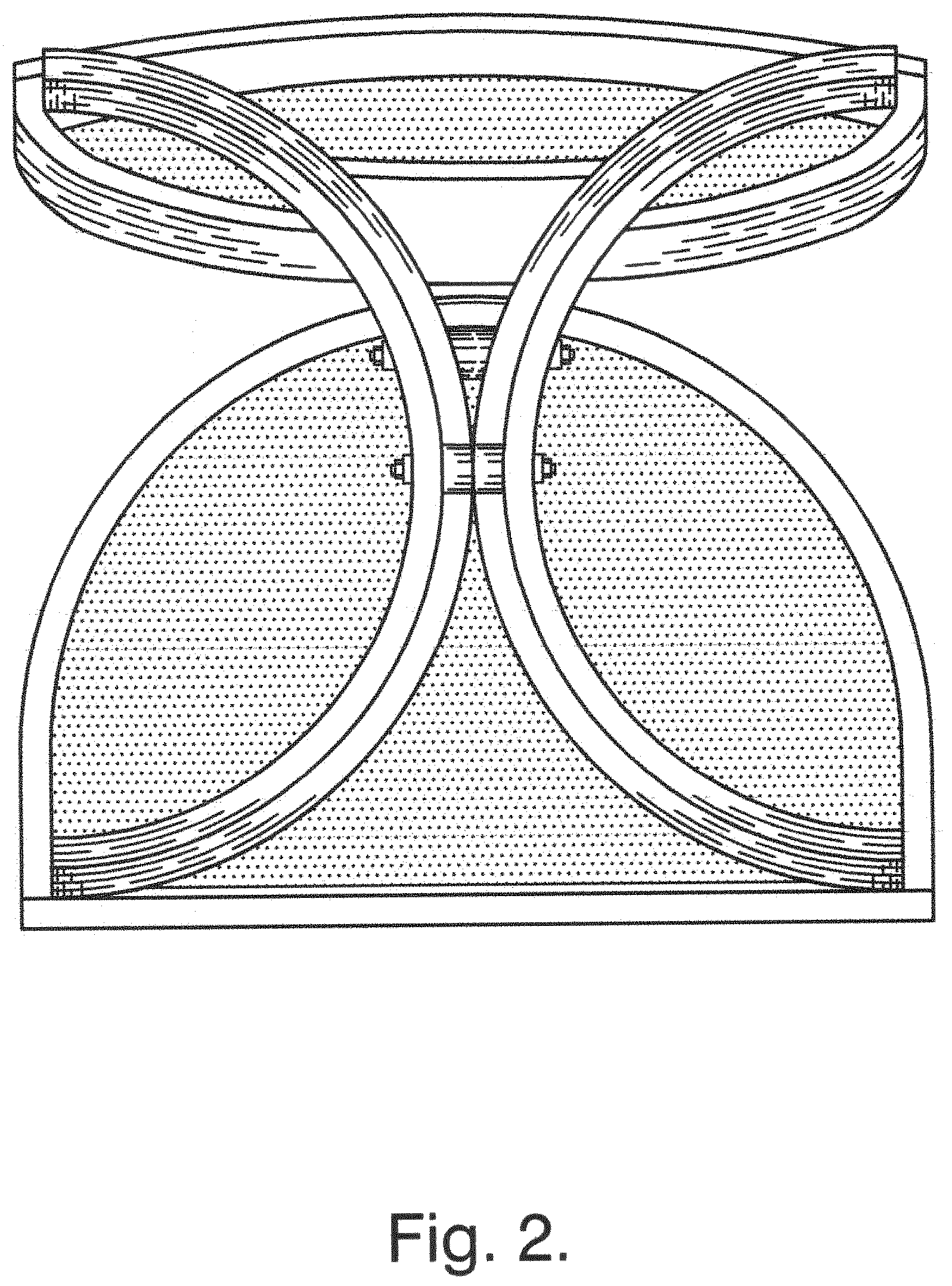 Patent USD1000854 Figure 2 – Chair