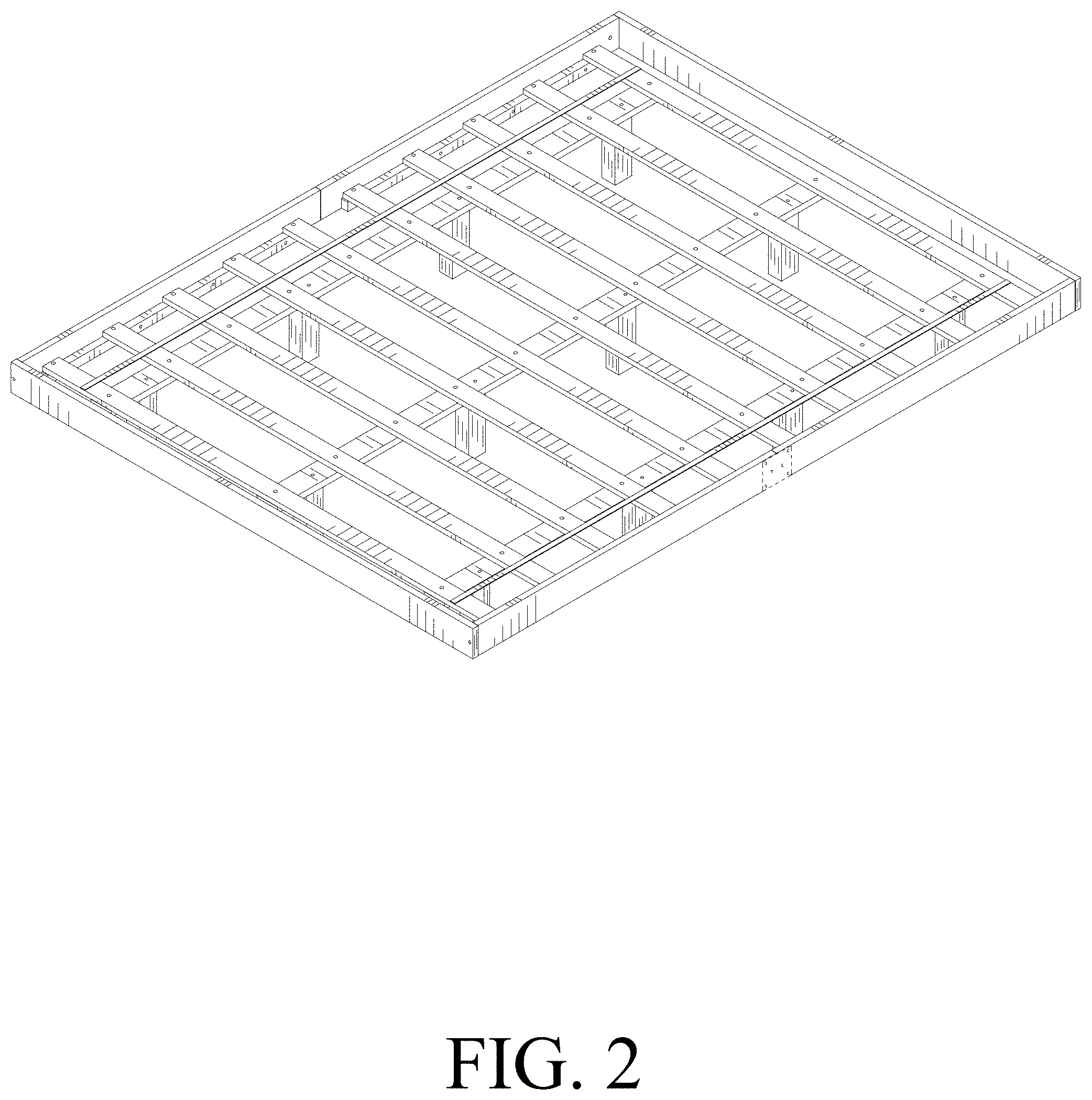 Patent USD1000856 Figure 2 – Bed