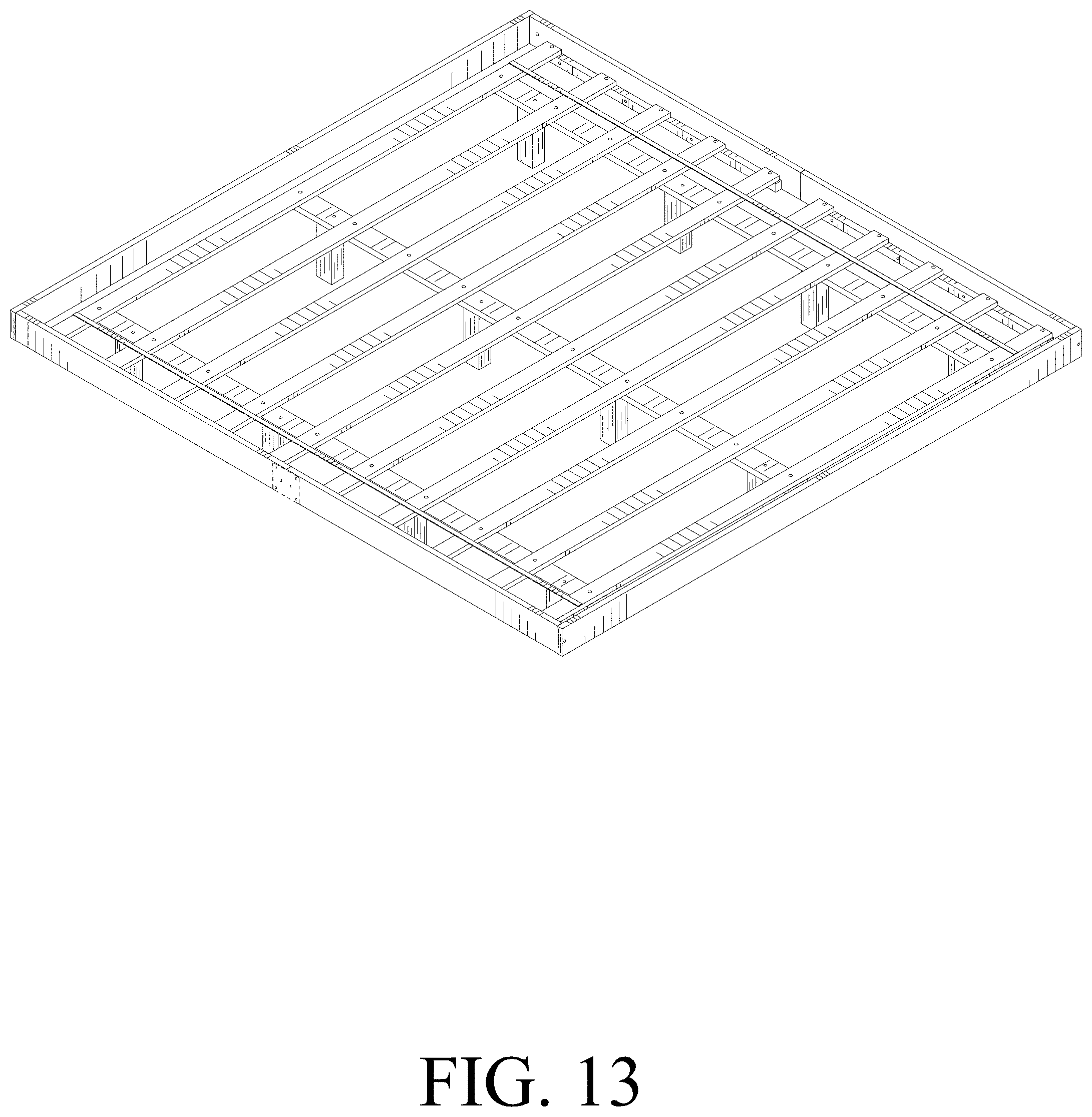 Patent USD1000856 Figure 13 – Bed