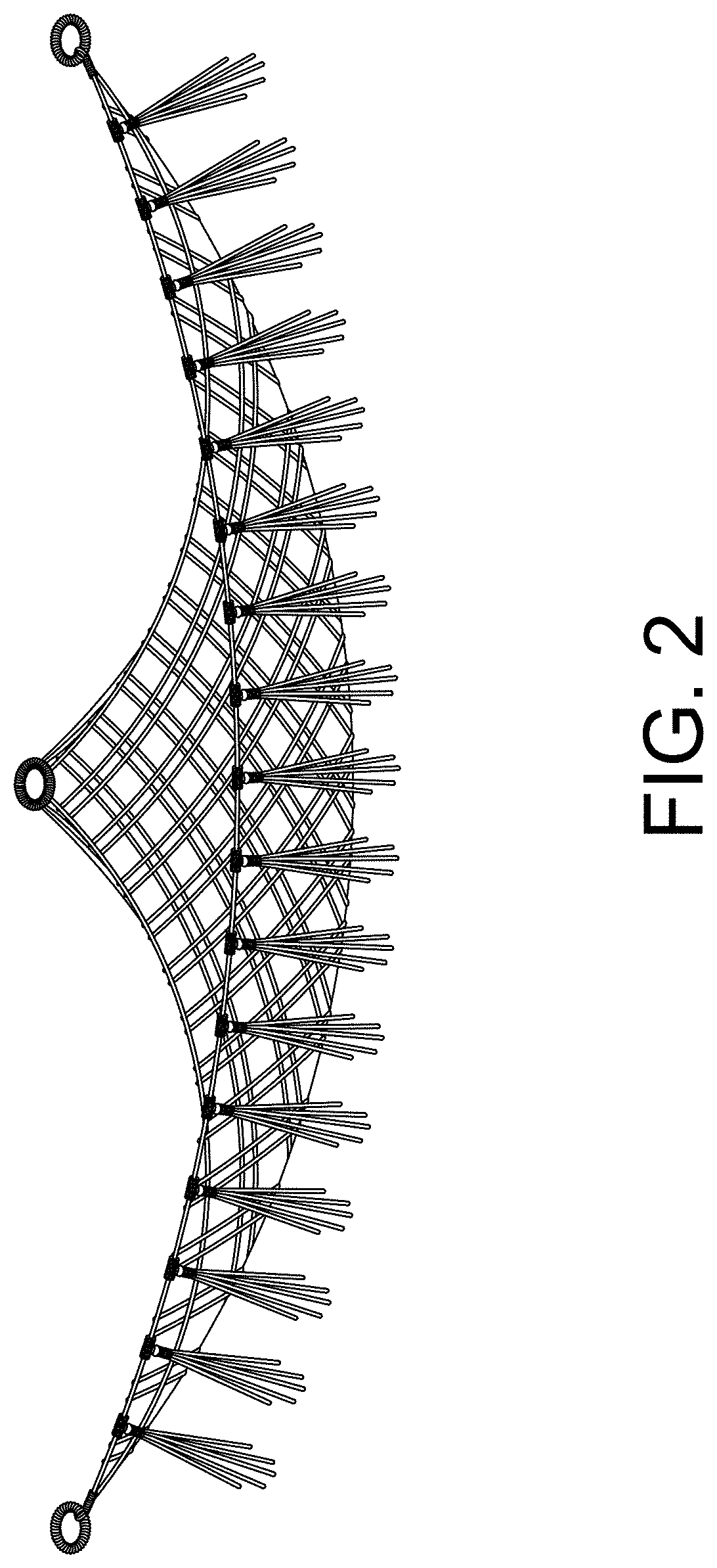 Patent USD1000857 Figure 2 – Storage hammock