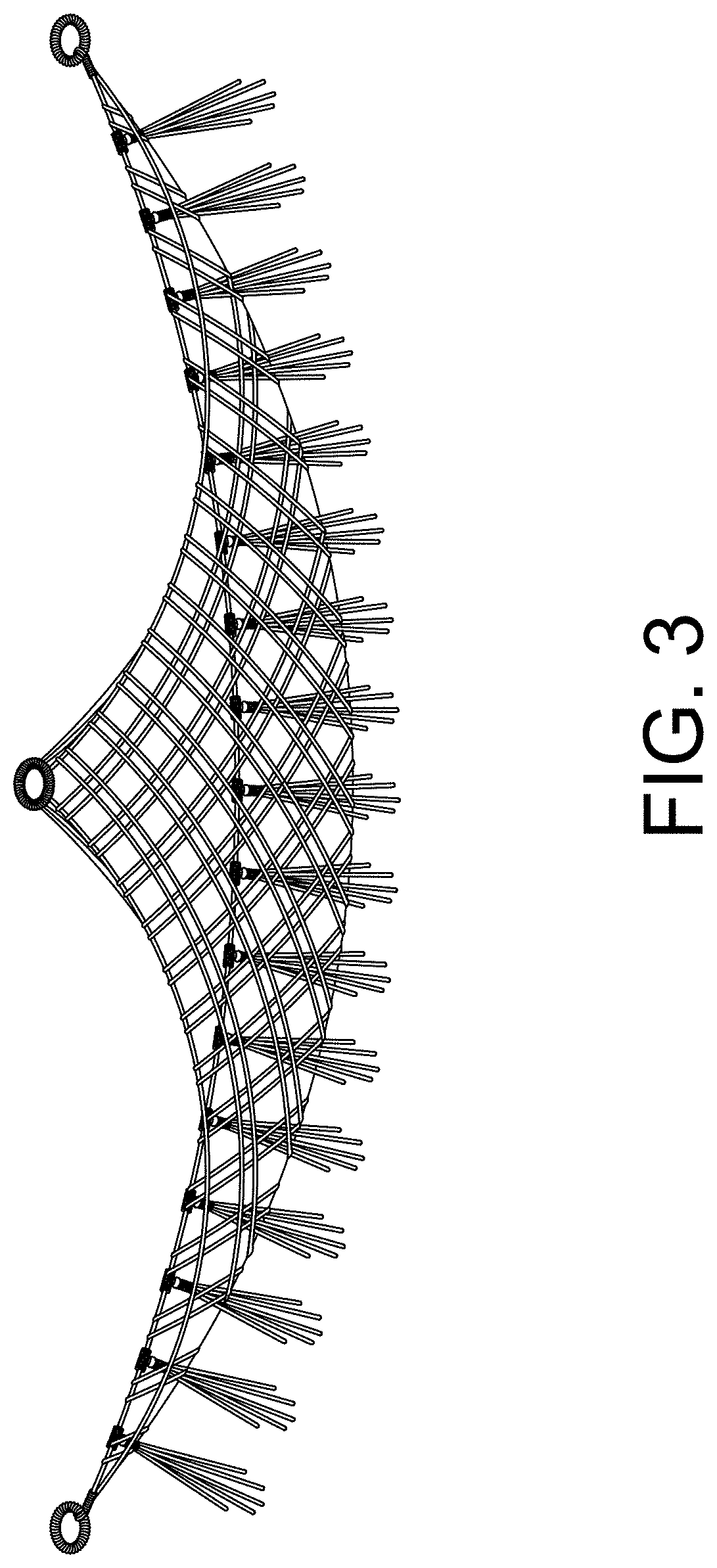 Patent USD1000857 Figure 3 – Storage hammock