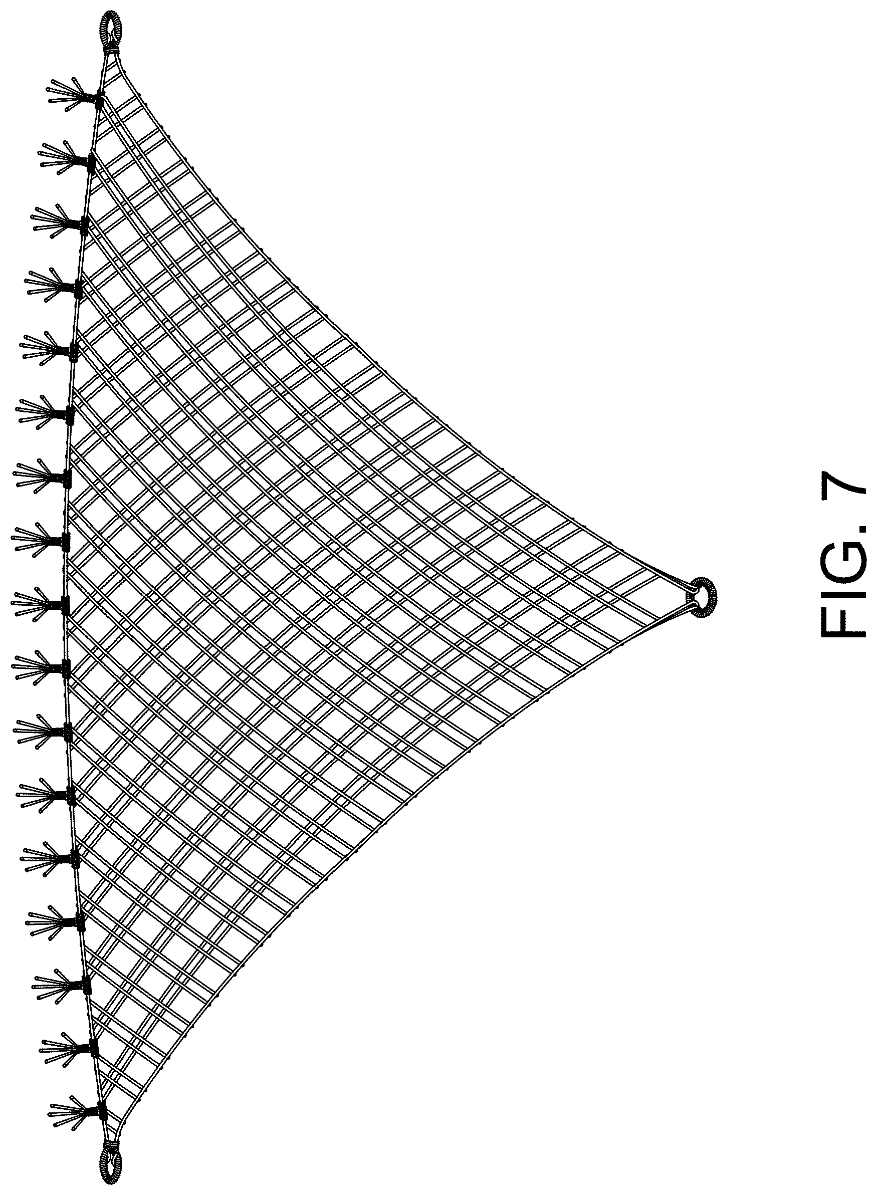 Patent USD1000857 Figure 6 – Storage hammock