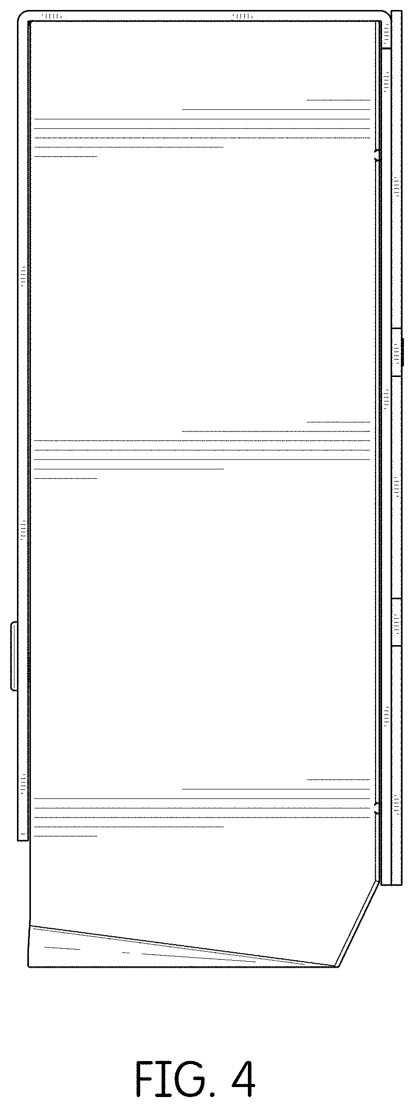 Patent USD1000860 Figure 4 – Needle dispensing and storage device with removable columns