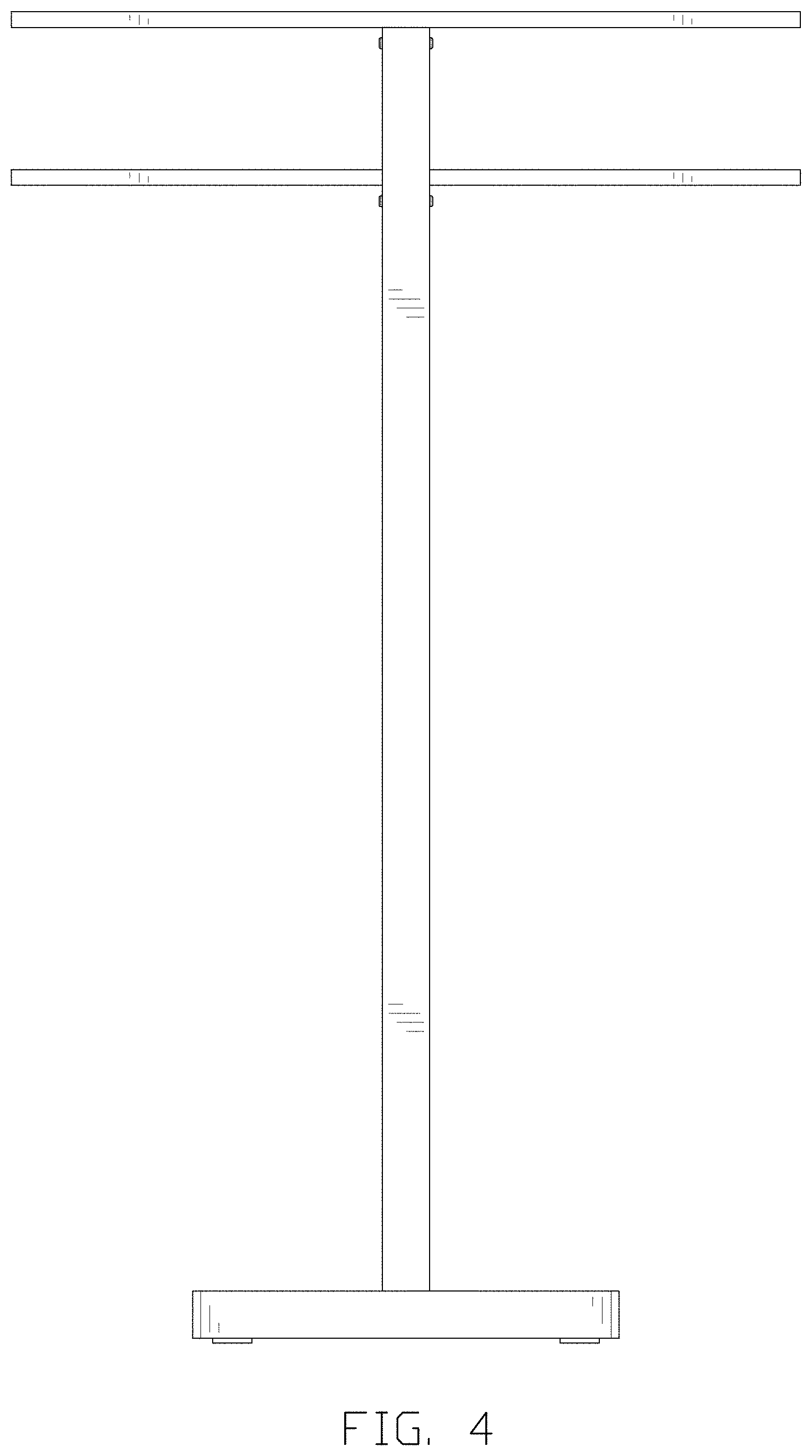 Patent USD1000862 Figure 4 – Towel rack