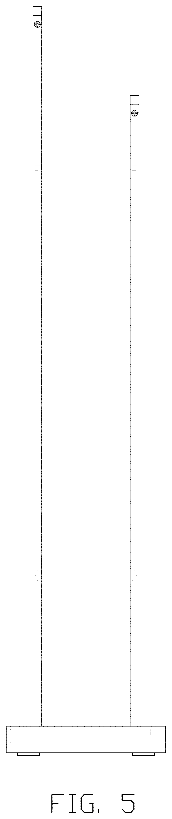 Patent USD1000862 Figure 5 – Towel rack