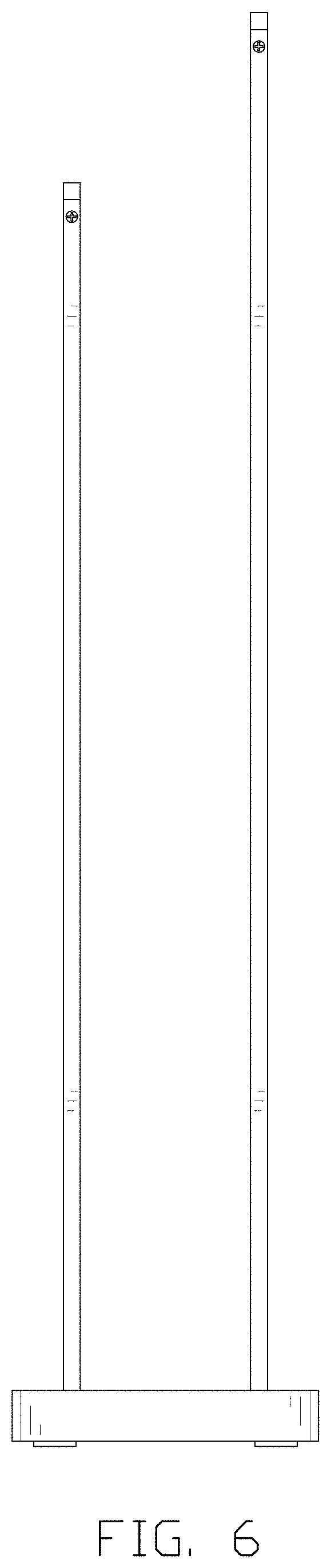 Patent USD1000862 Figure 6 – Towel rack