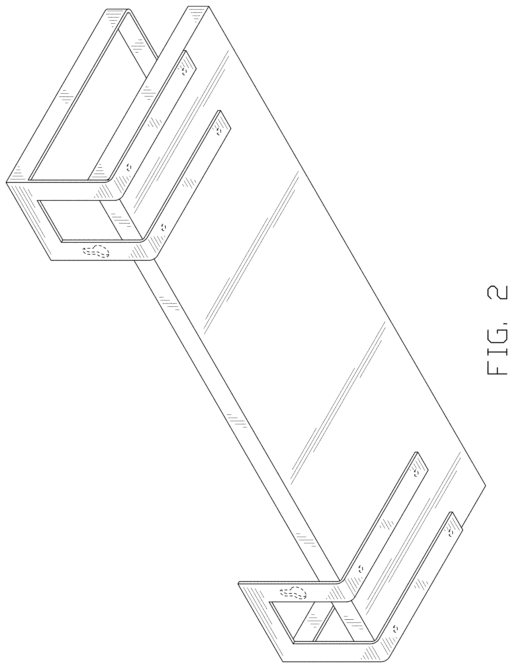 Patent USD1000866 Figure 2 – Bathroom shelf