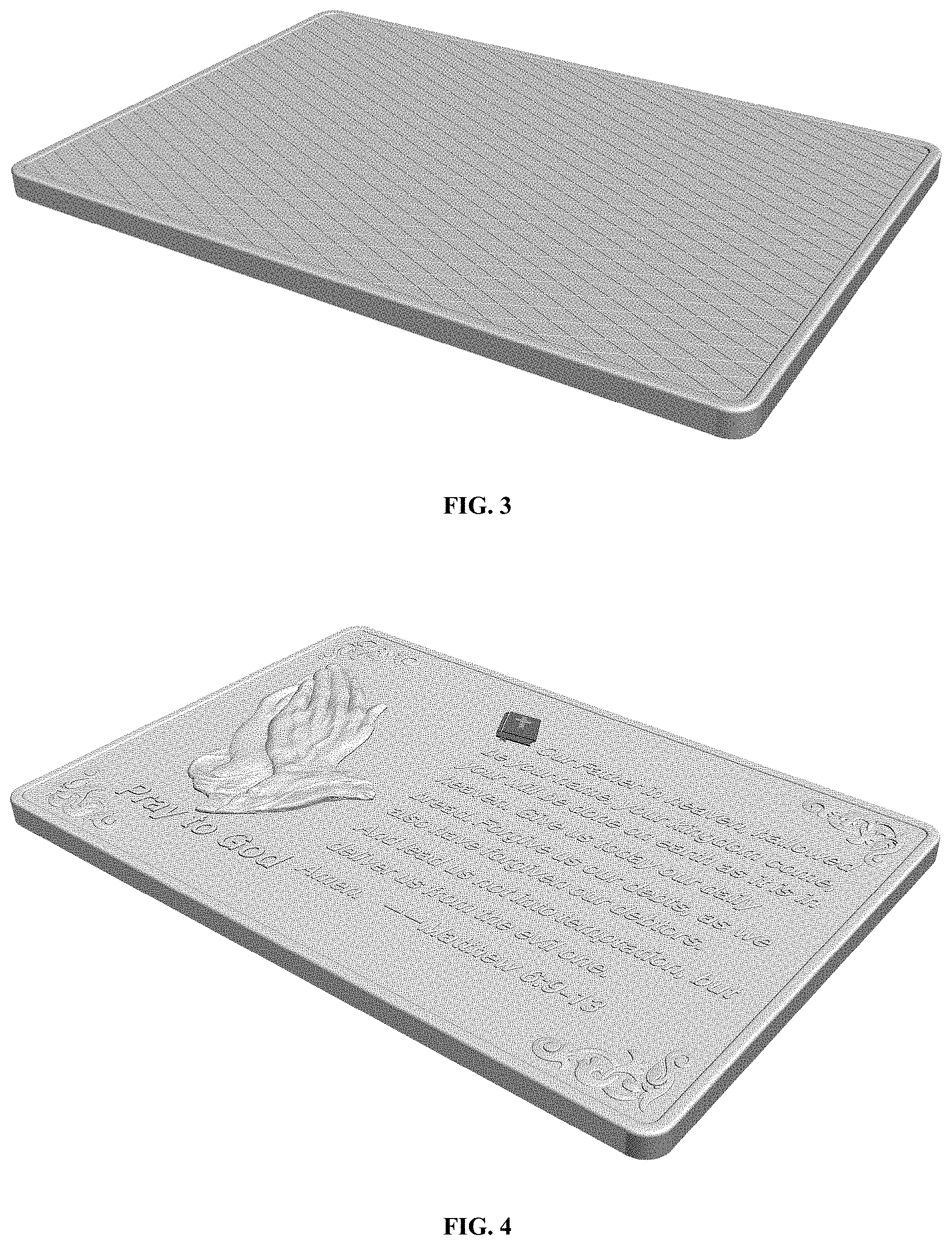 Patent USD1000867 Figure 3 – Praying mat