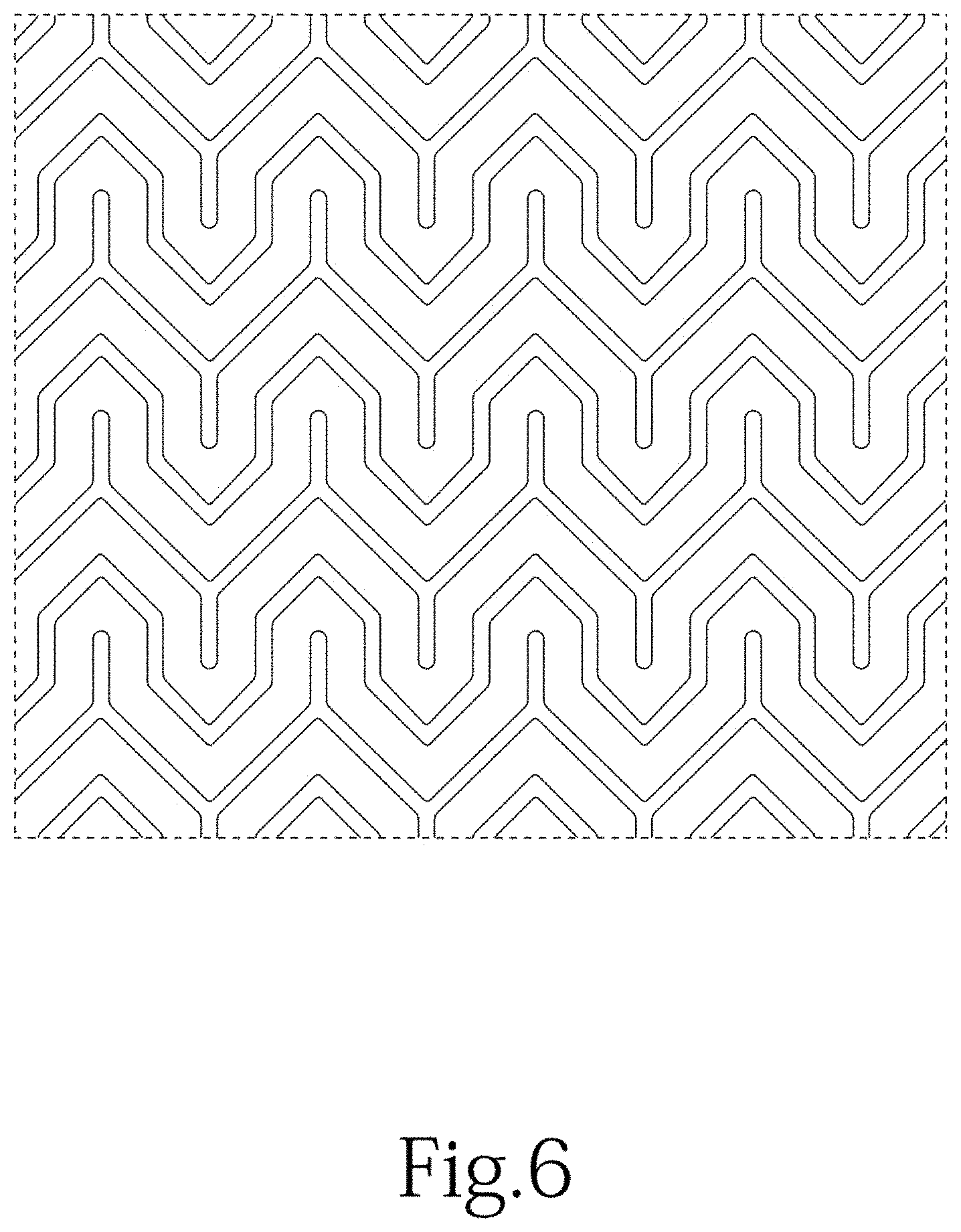 Patent USD1000868 Figure 6 – Floor mat