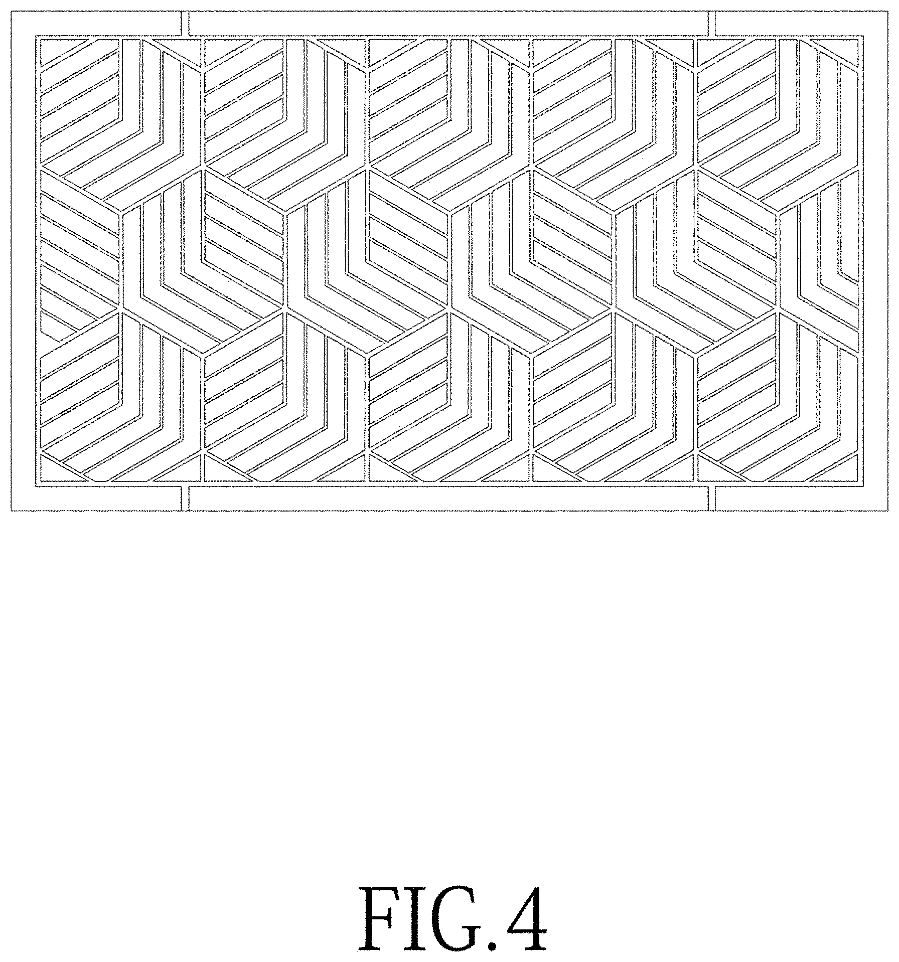 Patent USD1000871 Figure 4 – Floor mat