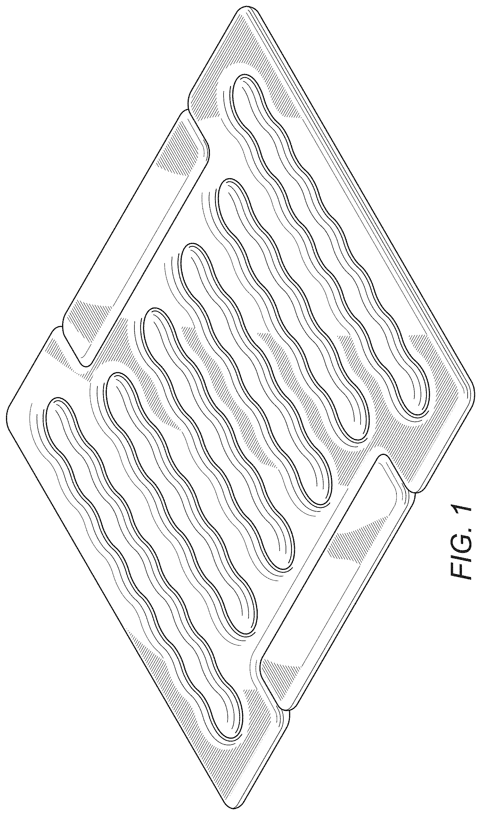 Patent USD1000873 Figure 1 – Truck bed air mattress