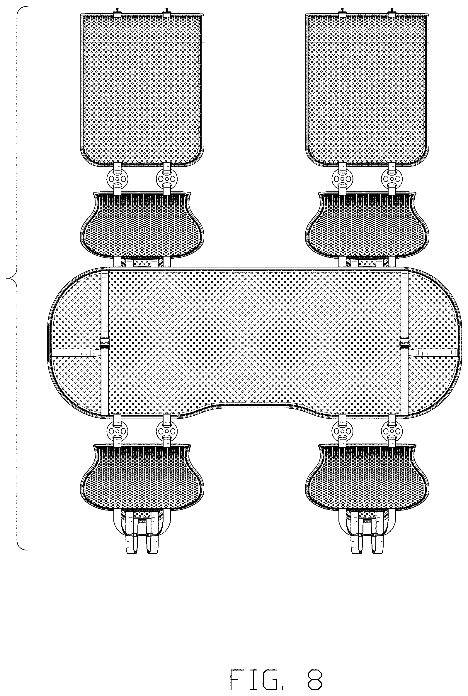 Patent USD1000874 Figure 8 – Car seat cover