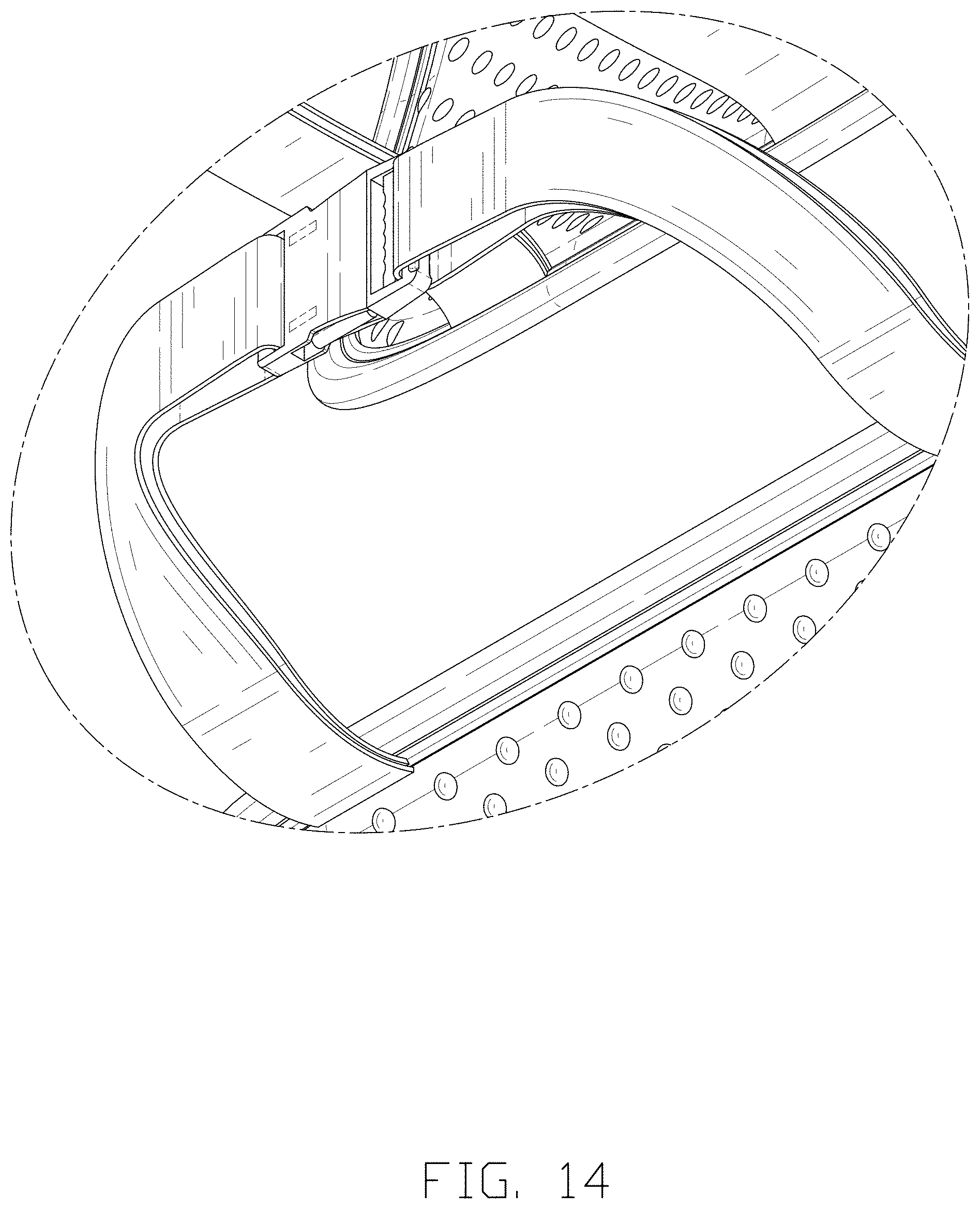 Patent USD1000874 Figure 14 – Car seat cover