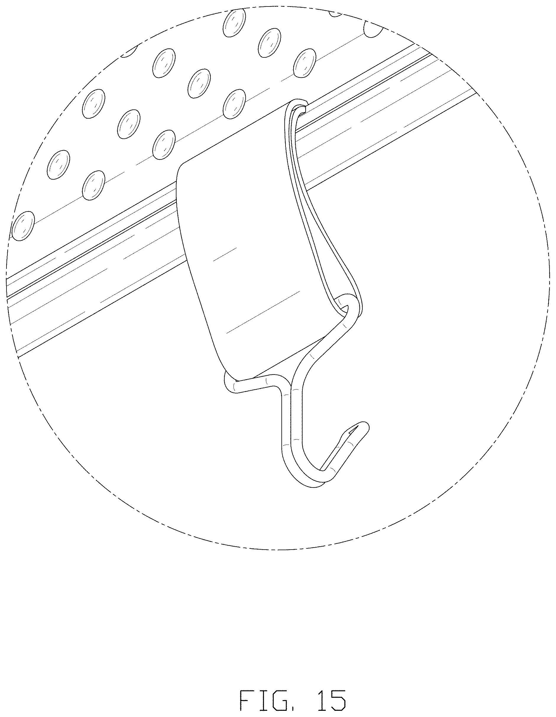Patent USD1000874 Figure 15 – Car seat cover