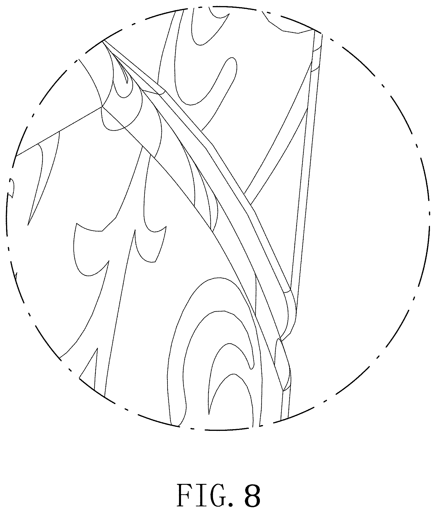 Patent USD1000875 Figure 8 – Recliner loveseat slipcover