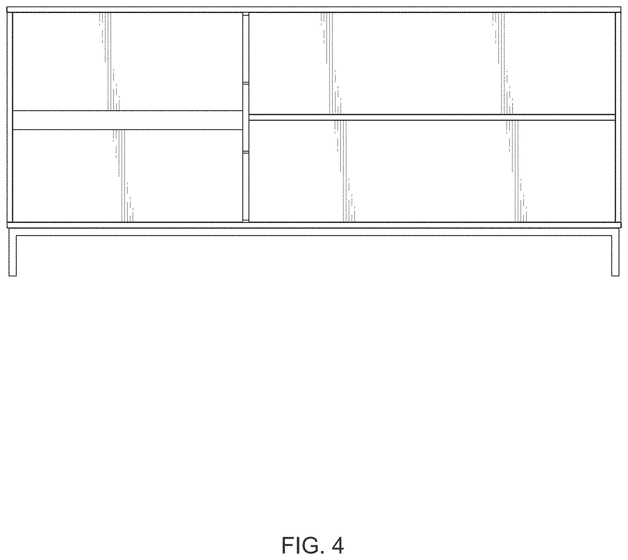 Patent USD1000876 Figure 4 – Sideboard