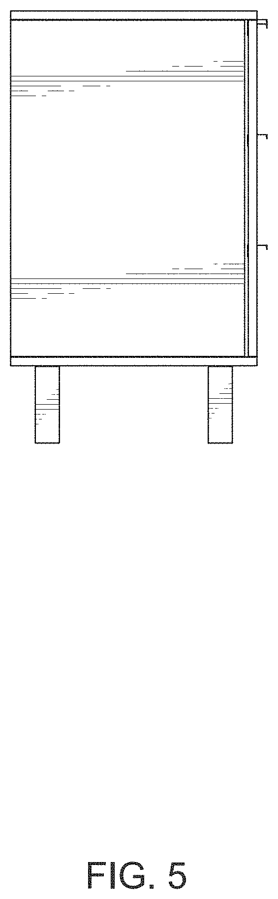 Patent USD1000876 Figure 5 – Sideboard