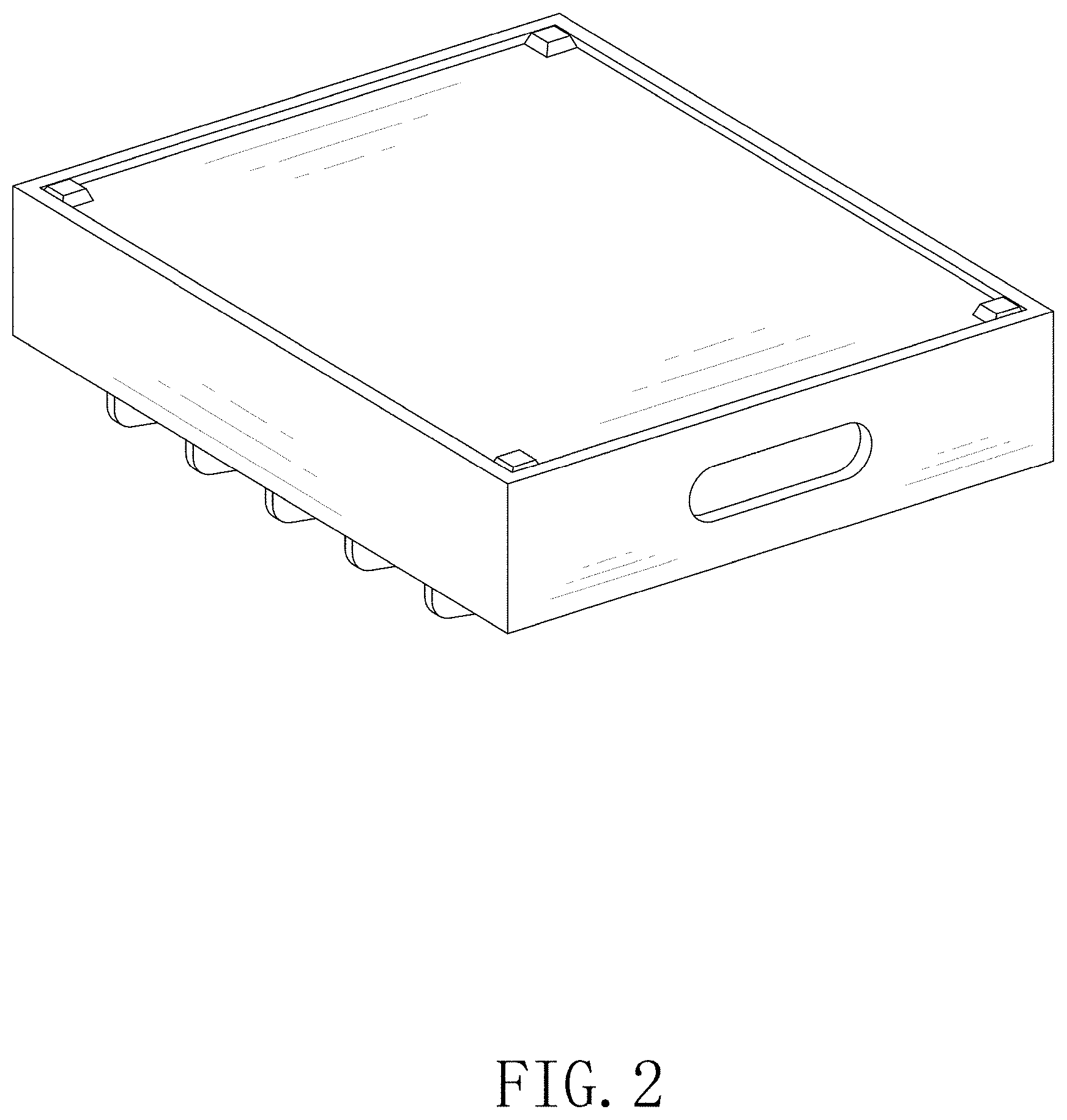 Patent USD1000878 Figure 2 – Storage caddy