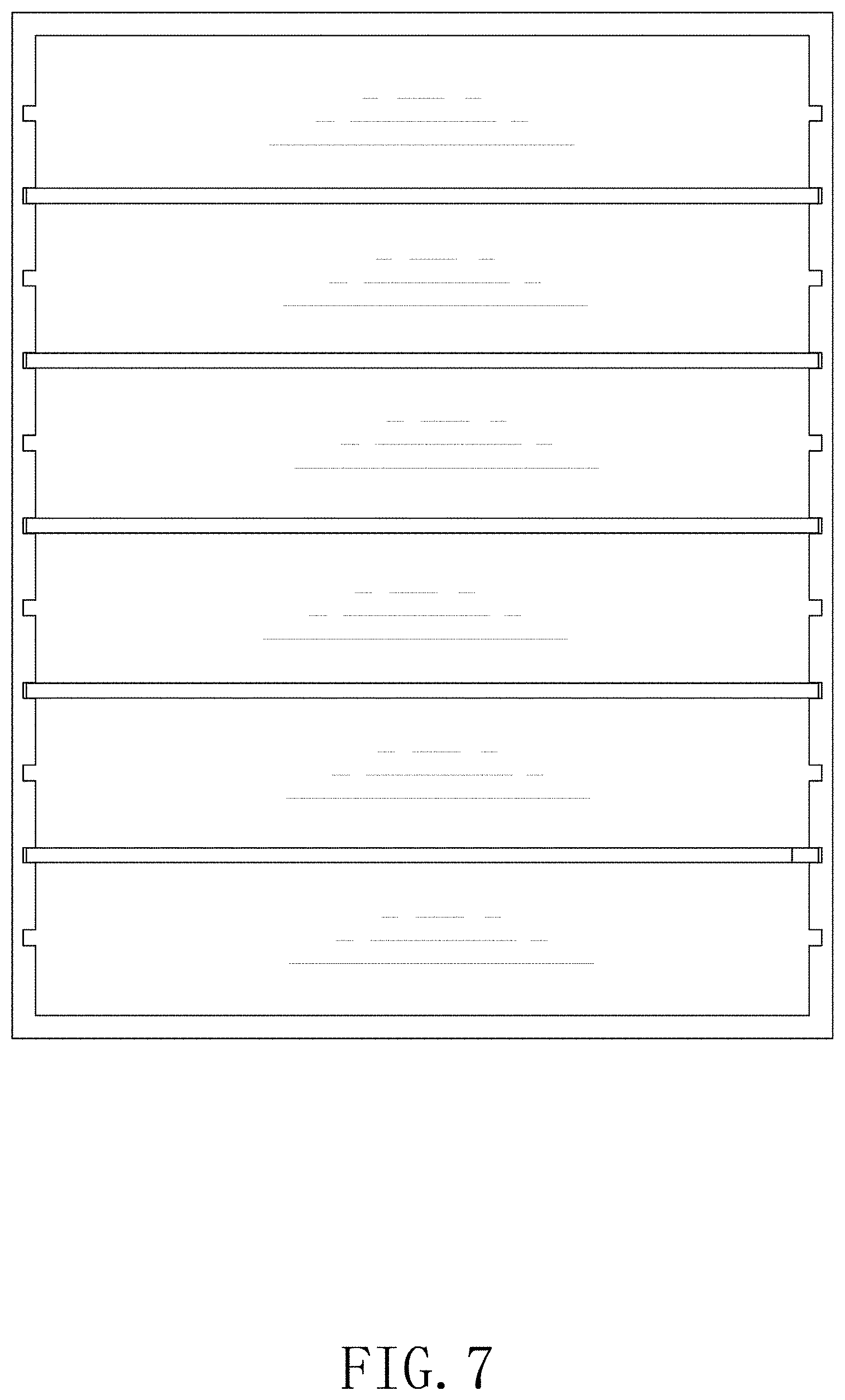Patent USD1000878 Figure 7 – Storage caddy
