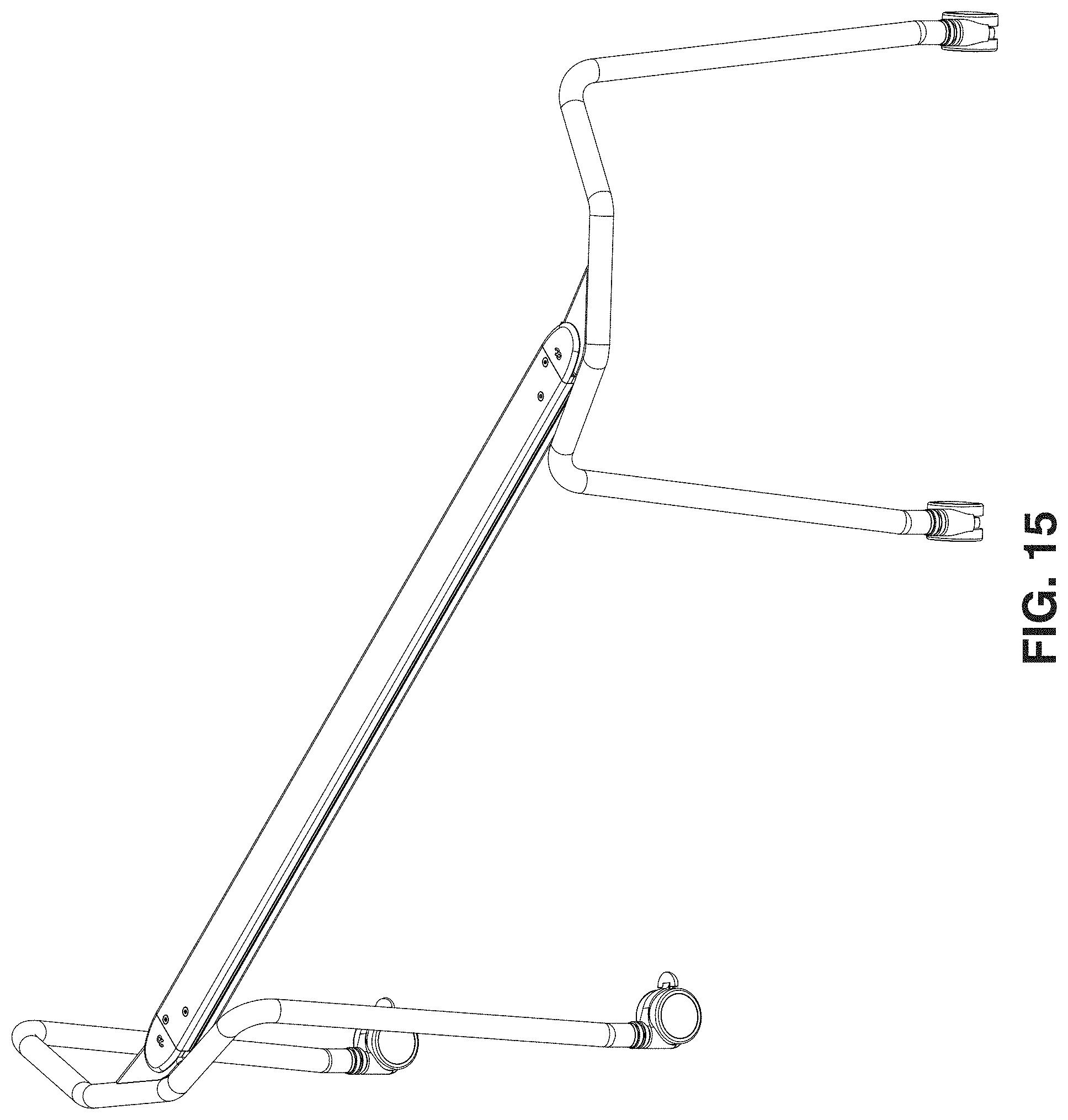 Patent USD1000879 Figure 12 – Foldable table frame