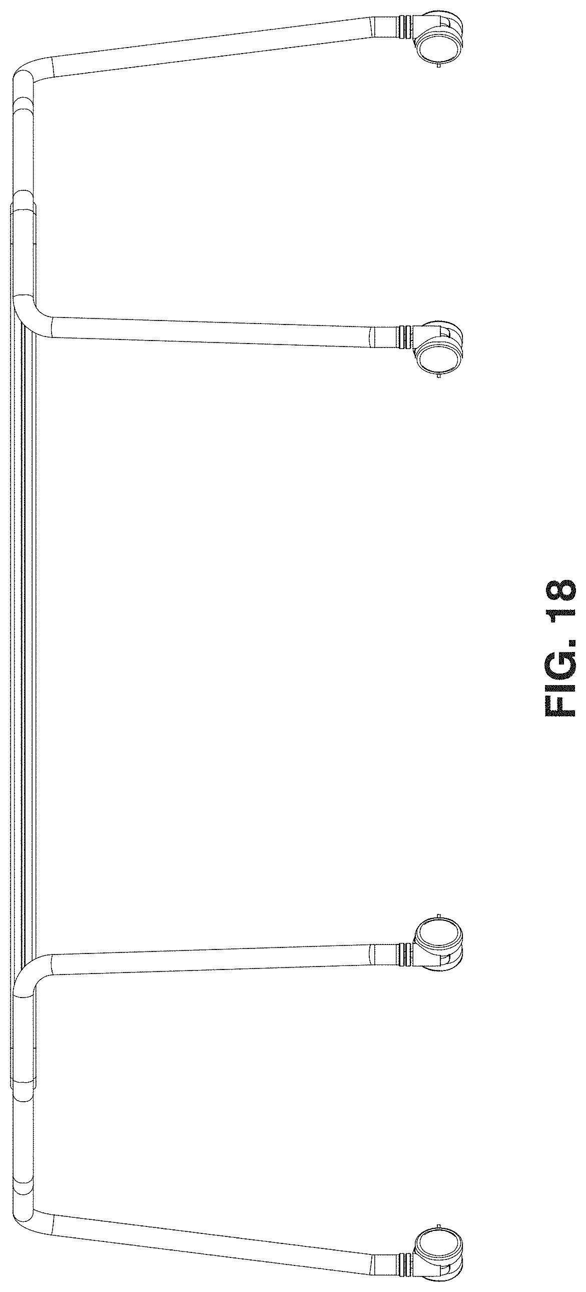 Patent USD1000879 Figure 14 – Foldable table frame
