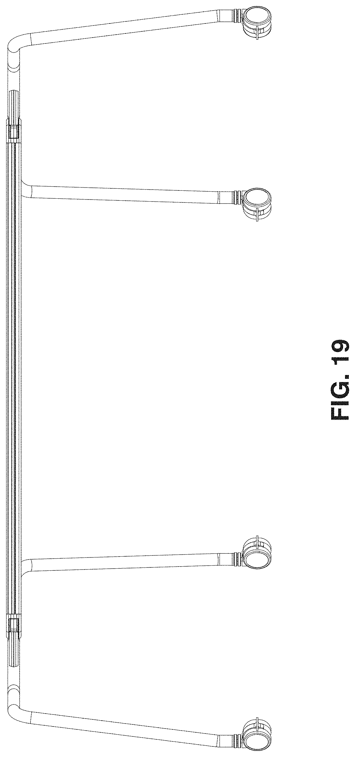 Patent USD1000879 Figure 15 – Foldable table frame