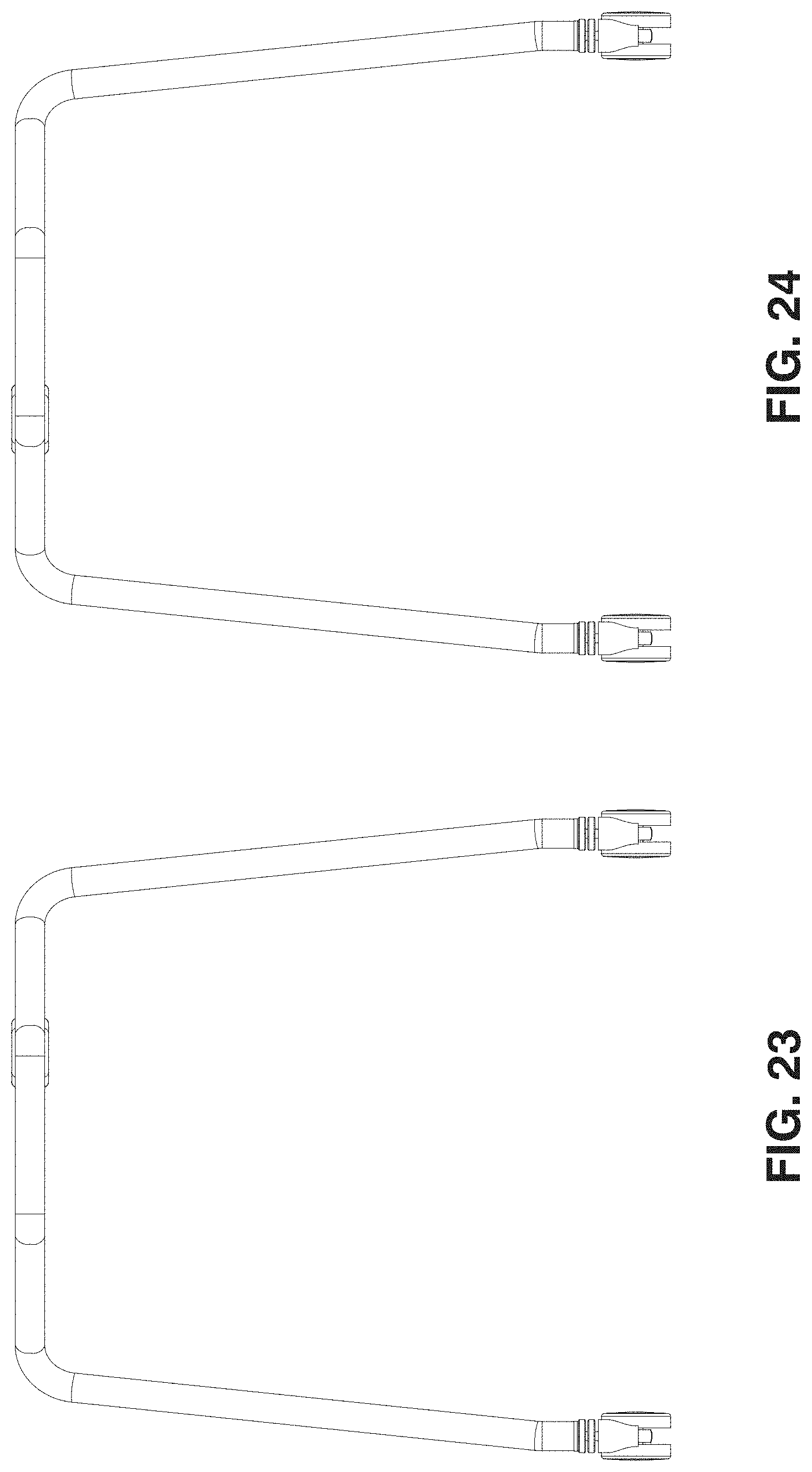 Patent USD1000879 Figure 18 – Foldable table frame