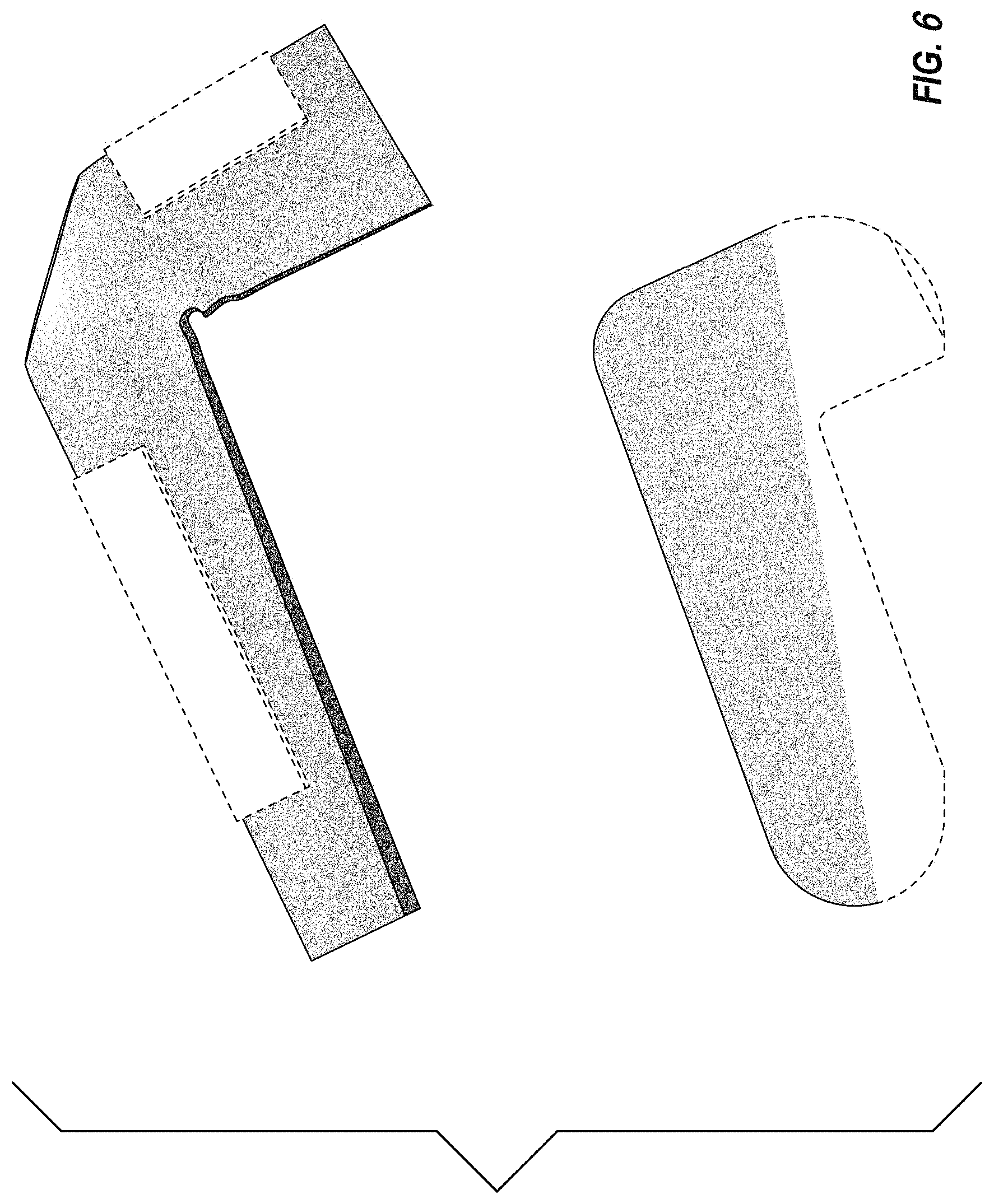 Patent USD1000881 Figure 4 – Arm positioning cradle assembly