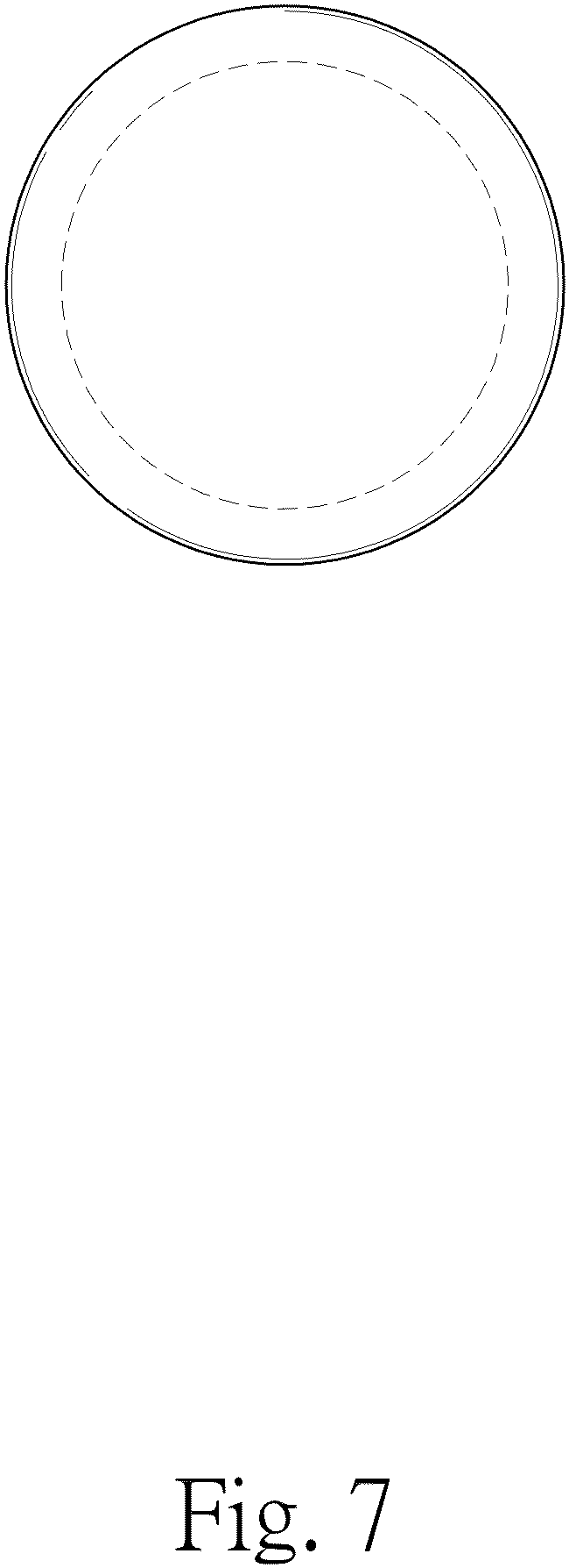Patent USD1000882 Figure 7 – Fluid container