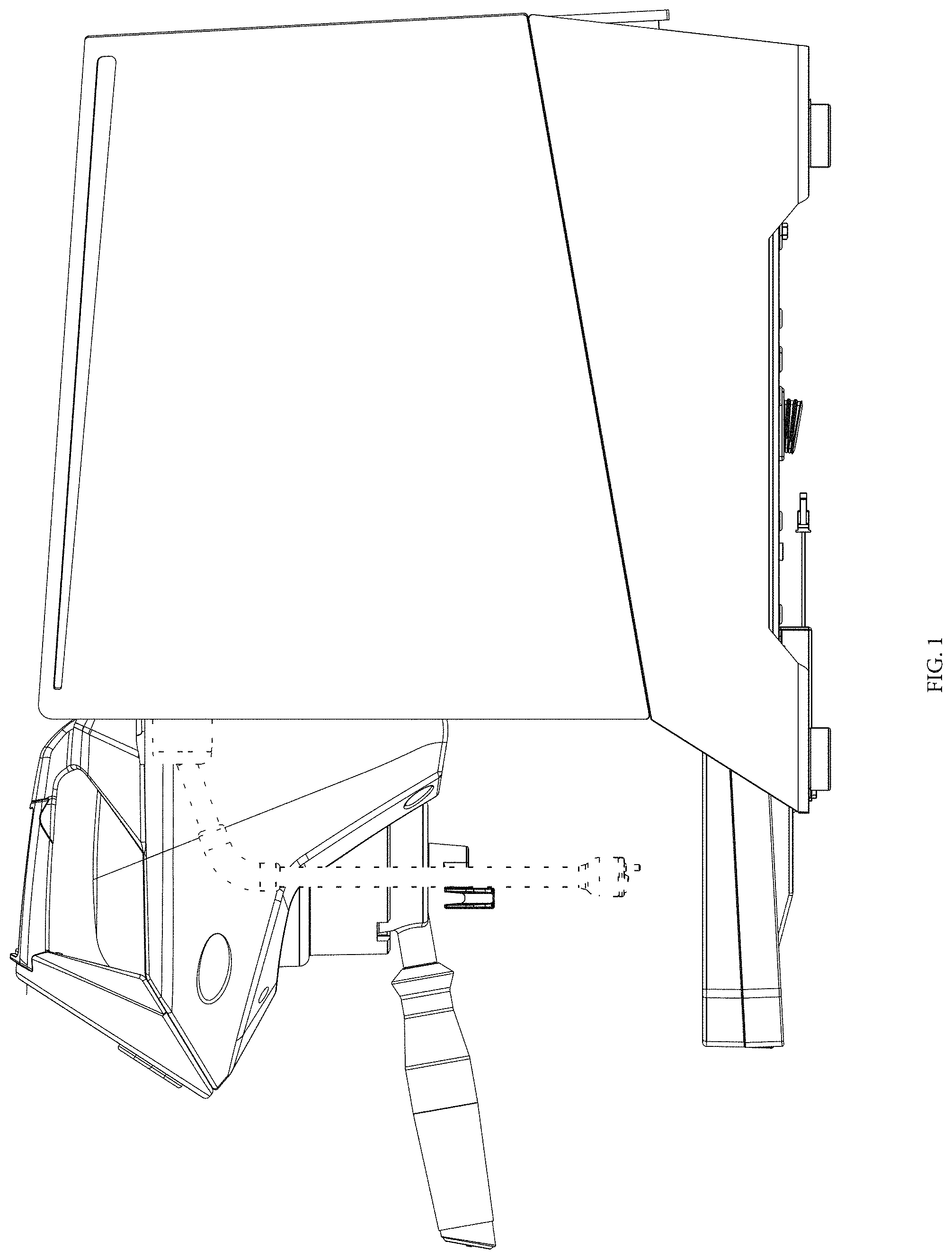 Patent USD1000884 Figure 1 – Coffee machine