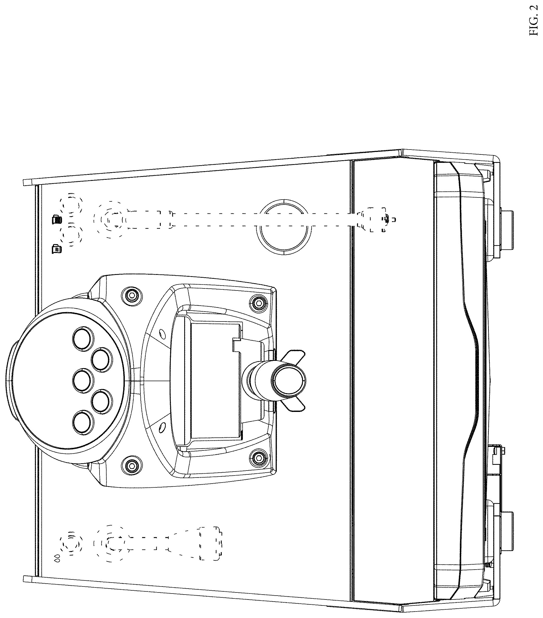 Patent USD1000884 Figure 2 – Coffee machine