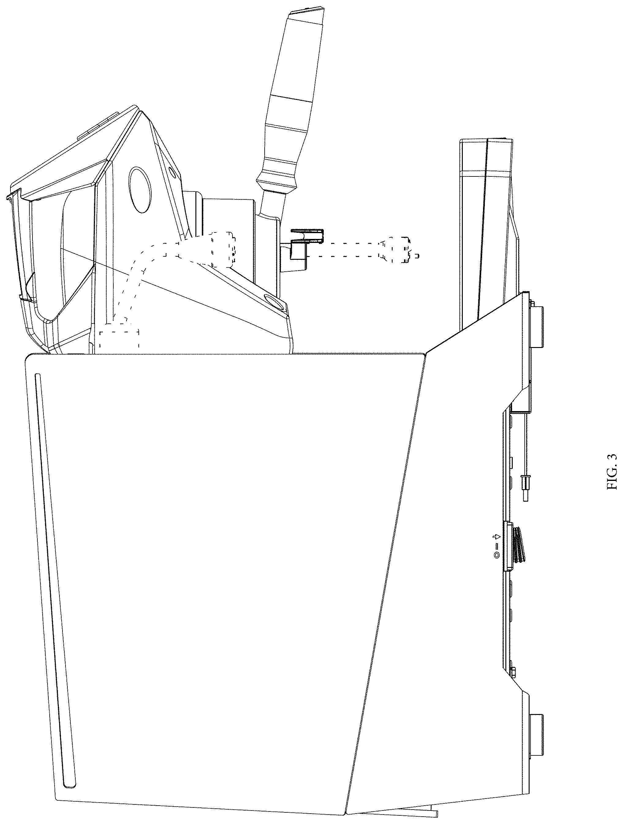 Patent USD1000884 Figure 3 – Coffee machine