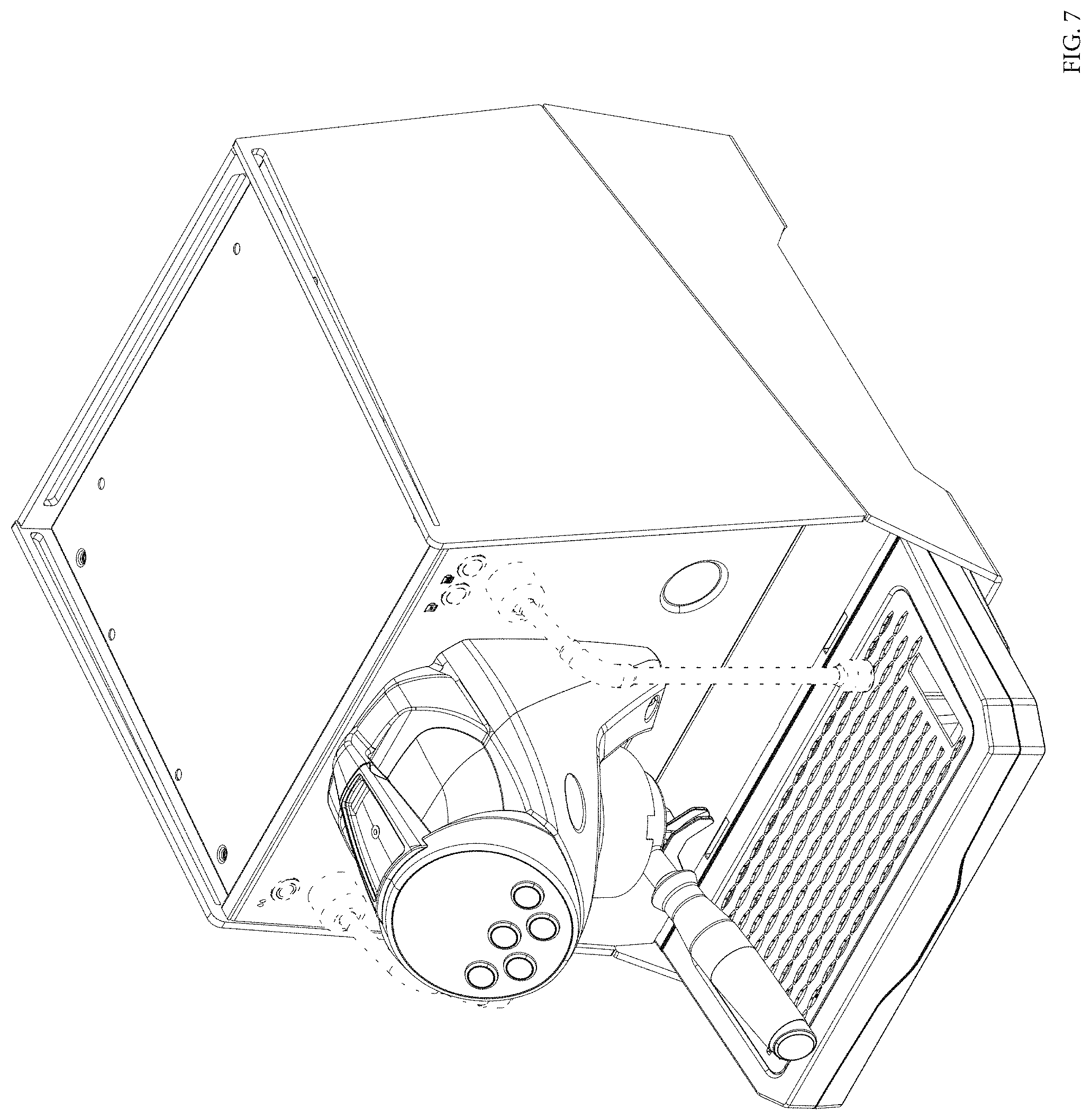 Patent USD1000884 Figure 7 – Coffee machine