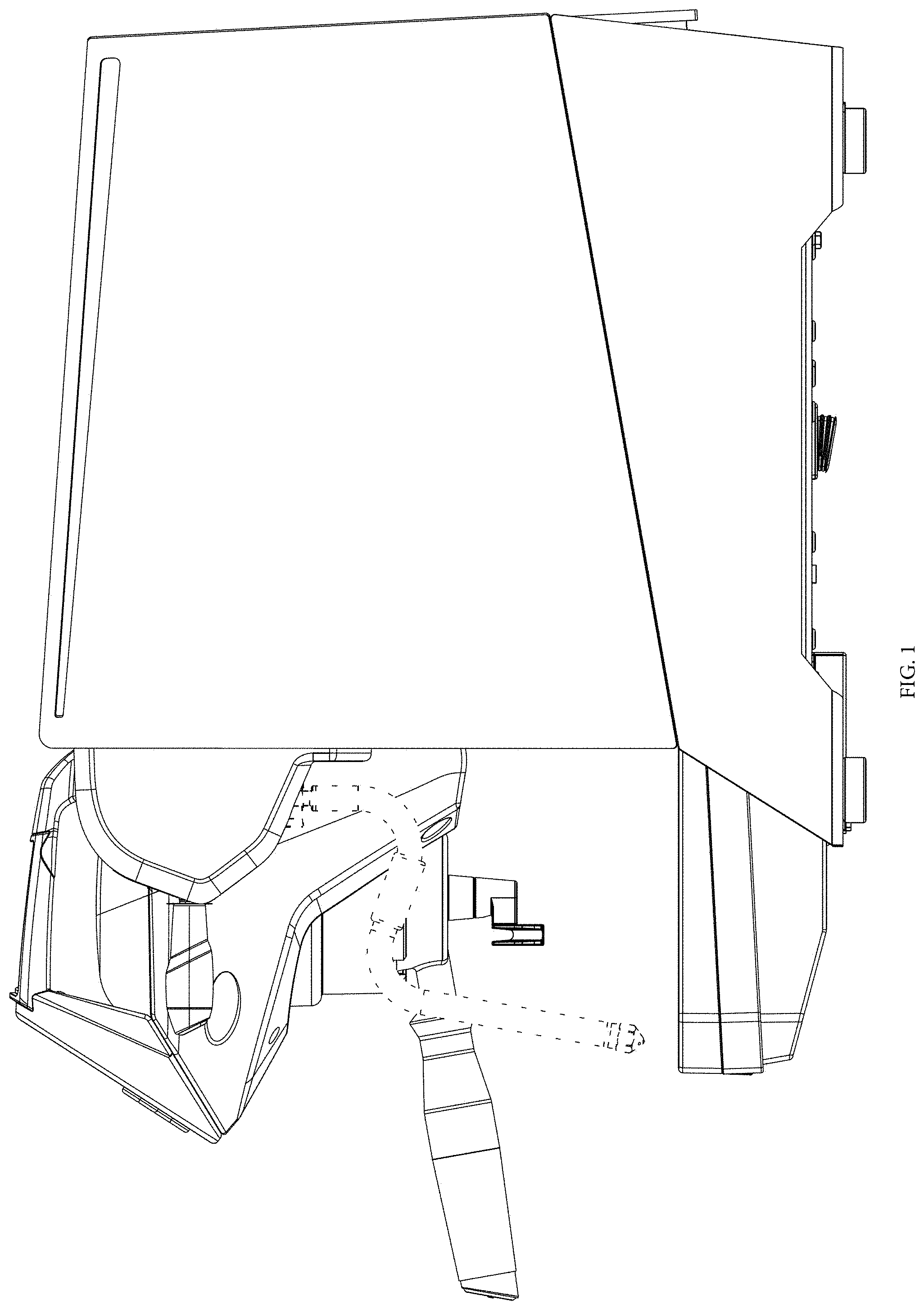Patent USD1000885 Figure 1 – Coffee machine