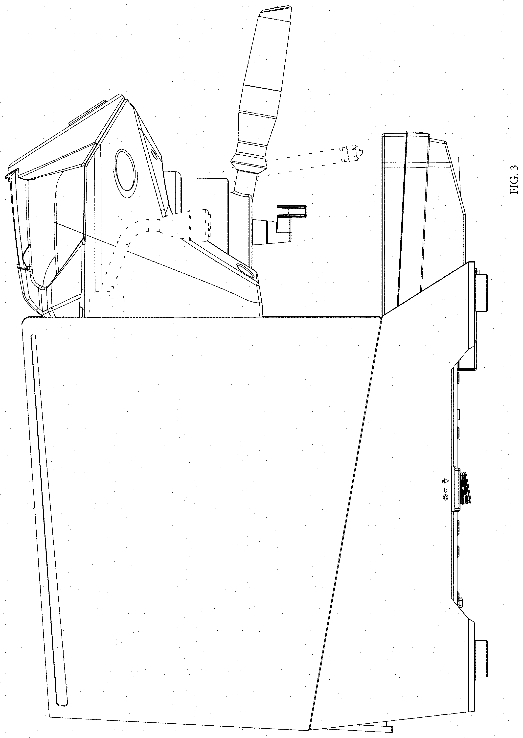 Patent USD1000885 Figure 3 – Coffee machine