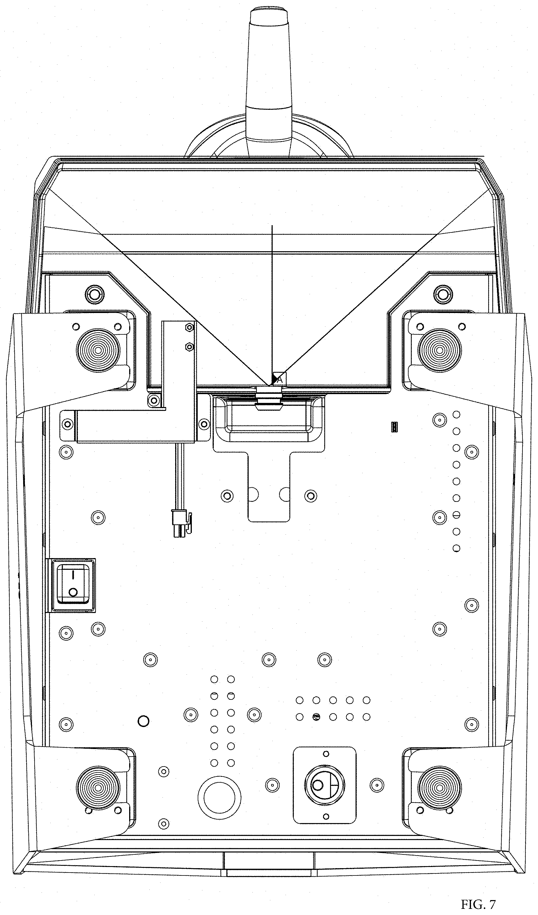 Patent USD1000885 Figure 7 – Coffee machine
