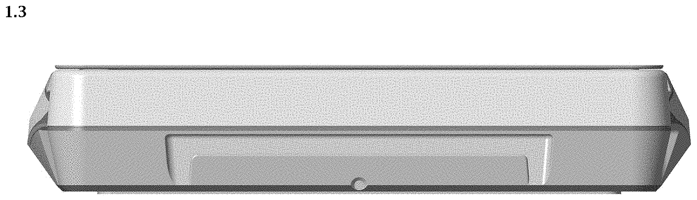 Patent USD1000891 Figure 3 – Griddle