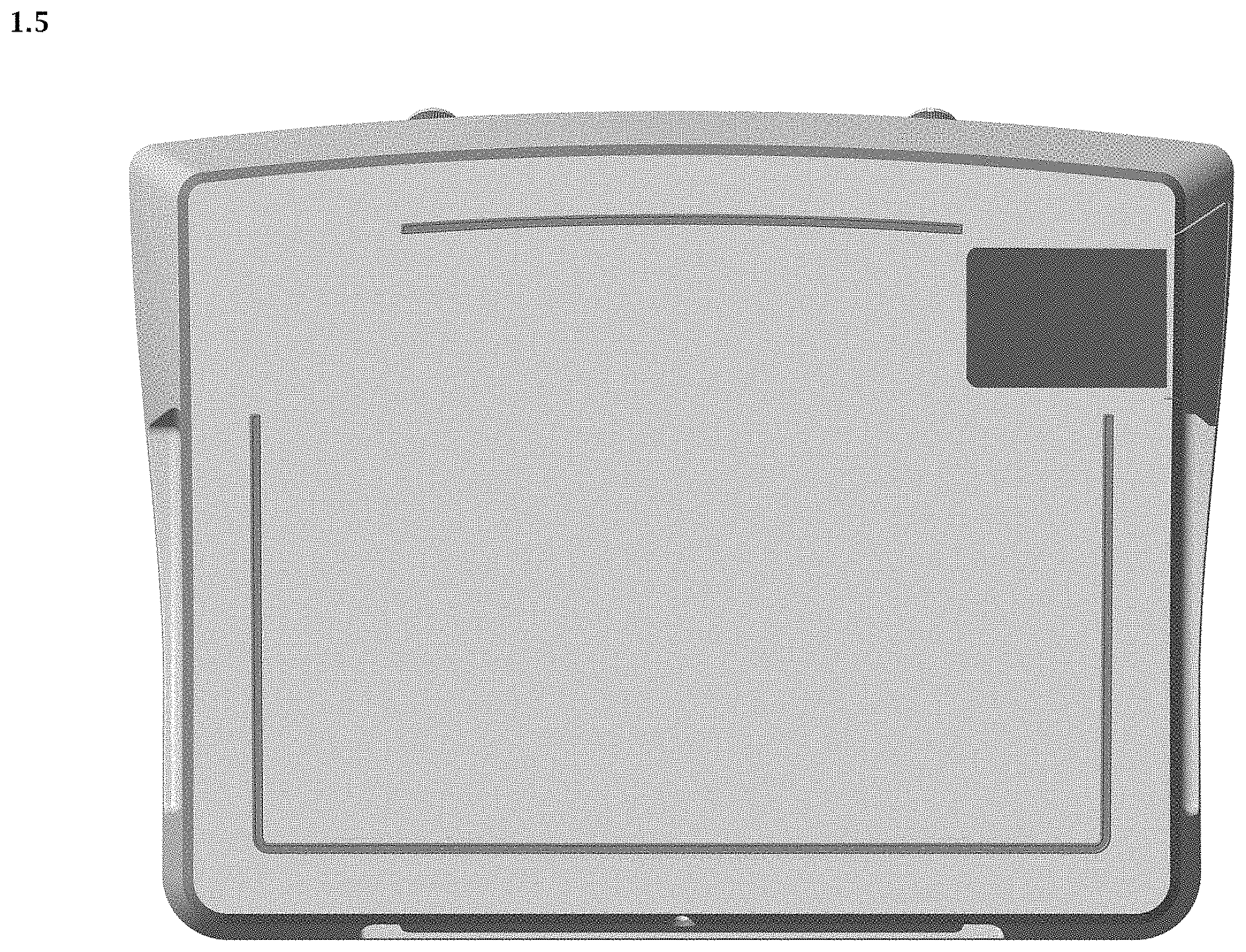Patent USD1000891 Figure 5 – Griddle