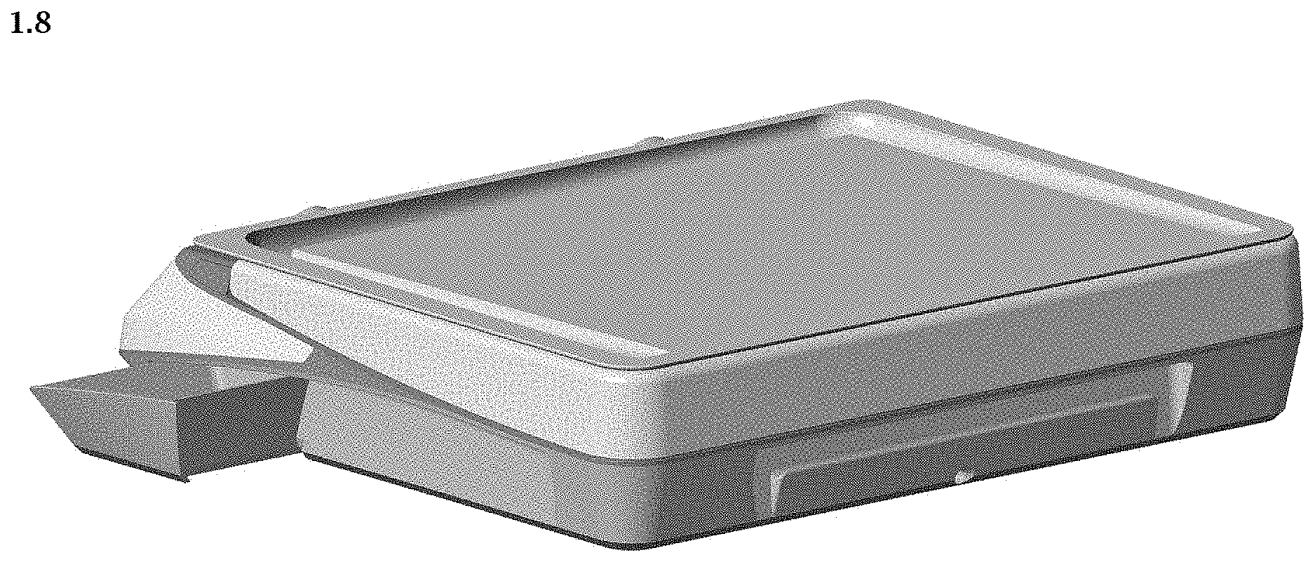Patent USD1000891 Figure 8 – Griddle
